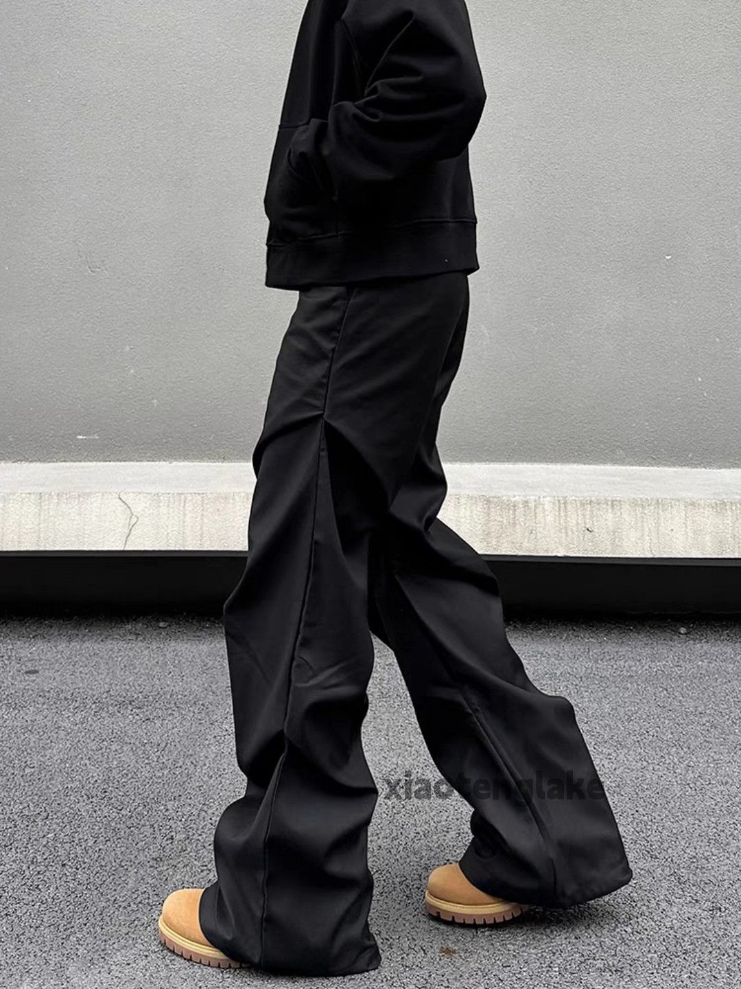 Designer × Japanese Brand × Vintage utility skate punk grunge bootcut flared pleated pants Size US 33 - 4 Thumbnail