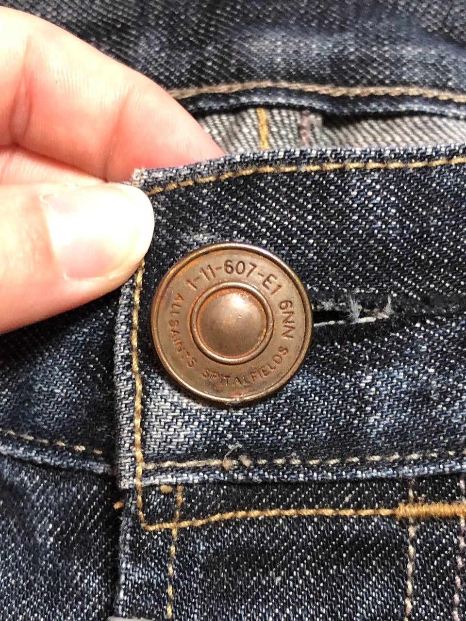 Allsaints Allsaints Denim Jeans Size US 32 / EU 48 - 11 Thumbnail