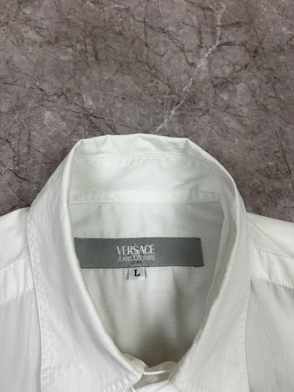 Versace Vintage Versace Jeans Couture Button up Shirt Size US L / EU 52-54 / 3 - 4 Thumbnail