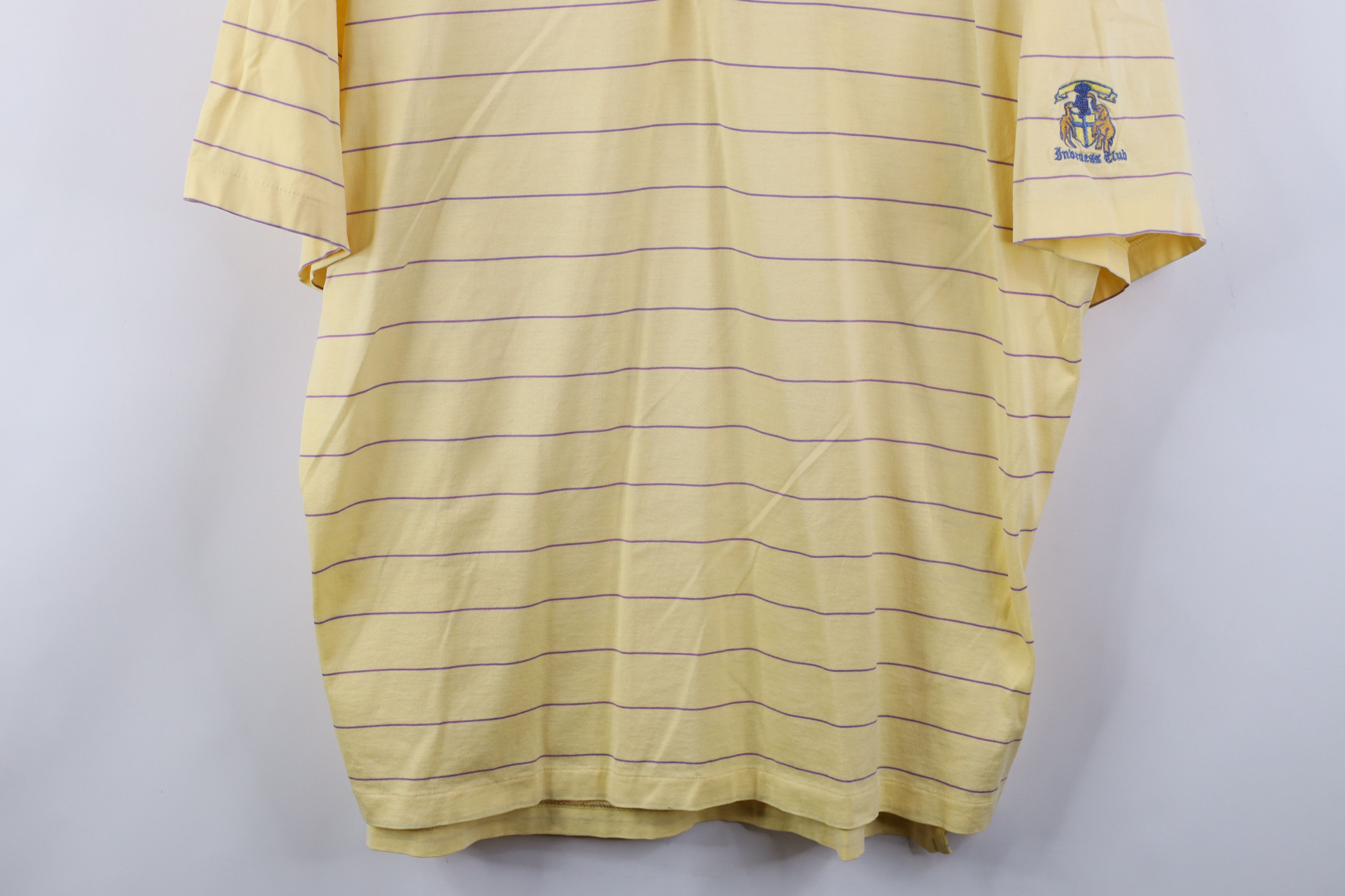 Ralph Lauren Vintage 90s Polo Golf Ralph Lauren Club Striped Polo Shirt Size US XL / EU 56 / 4 - 3 Thumbnail