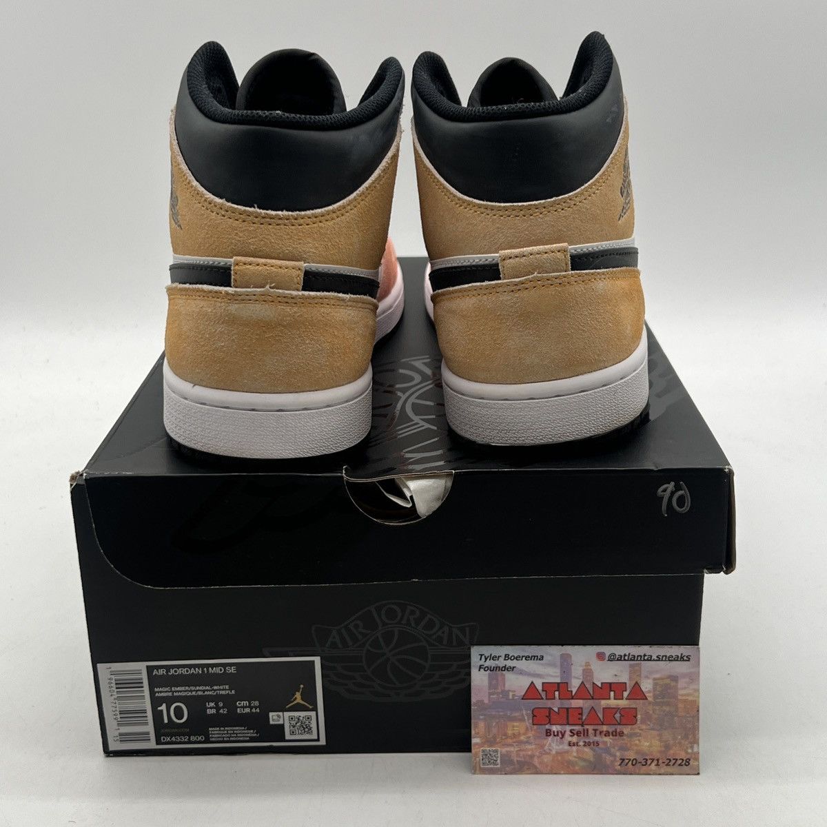 Nike Air Jordan 1 mid flight club Size US 10 / EU 43 - 3 Thumbnail