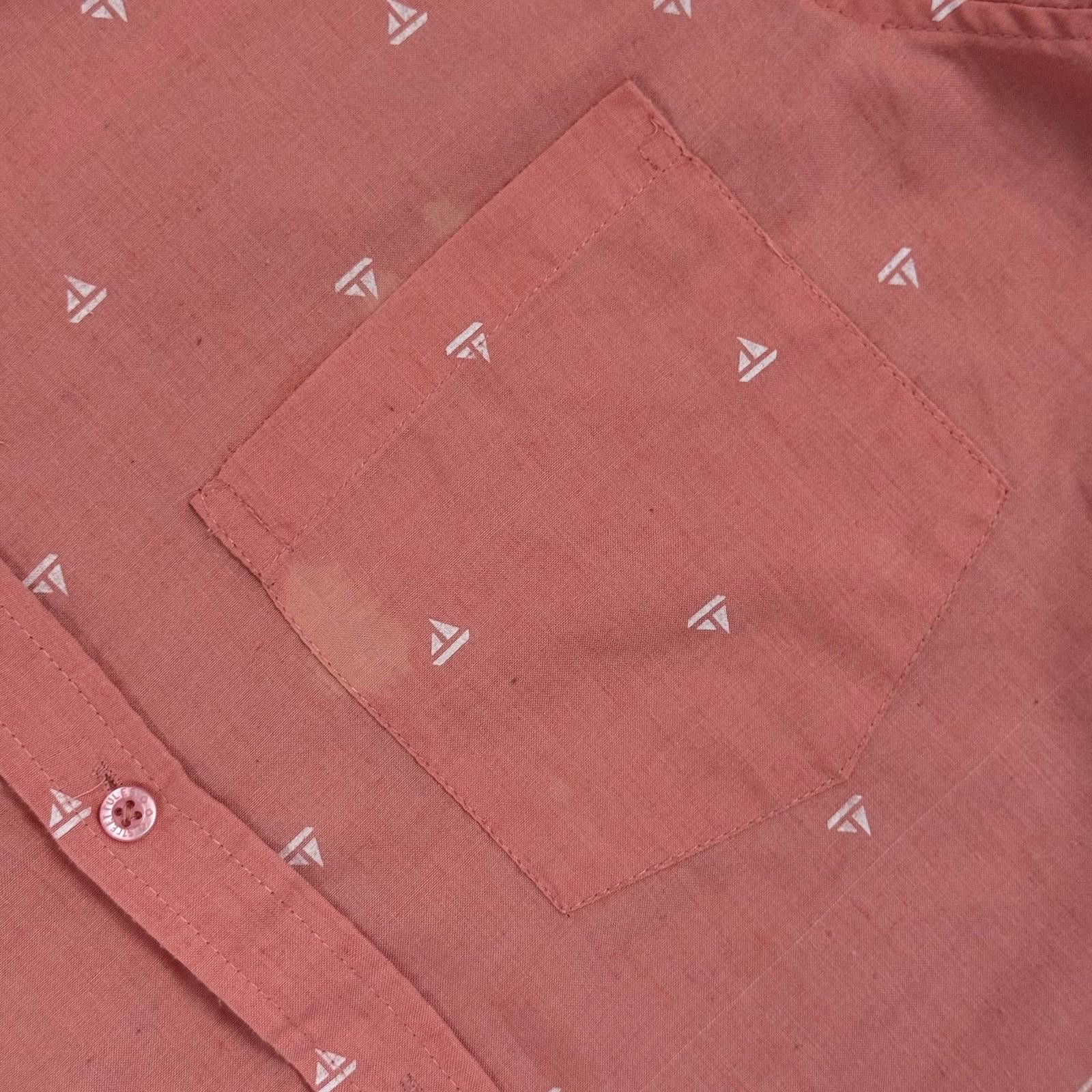 Designer Street Rules Shirt Mens M Short Sleeve Button Up Geometric Size US M / EU 48-50 / 2 - 2 Thumbnail