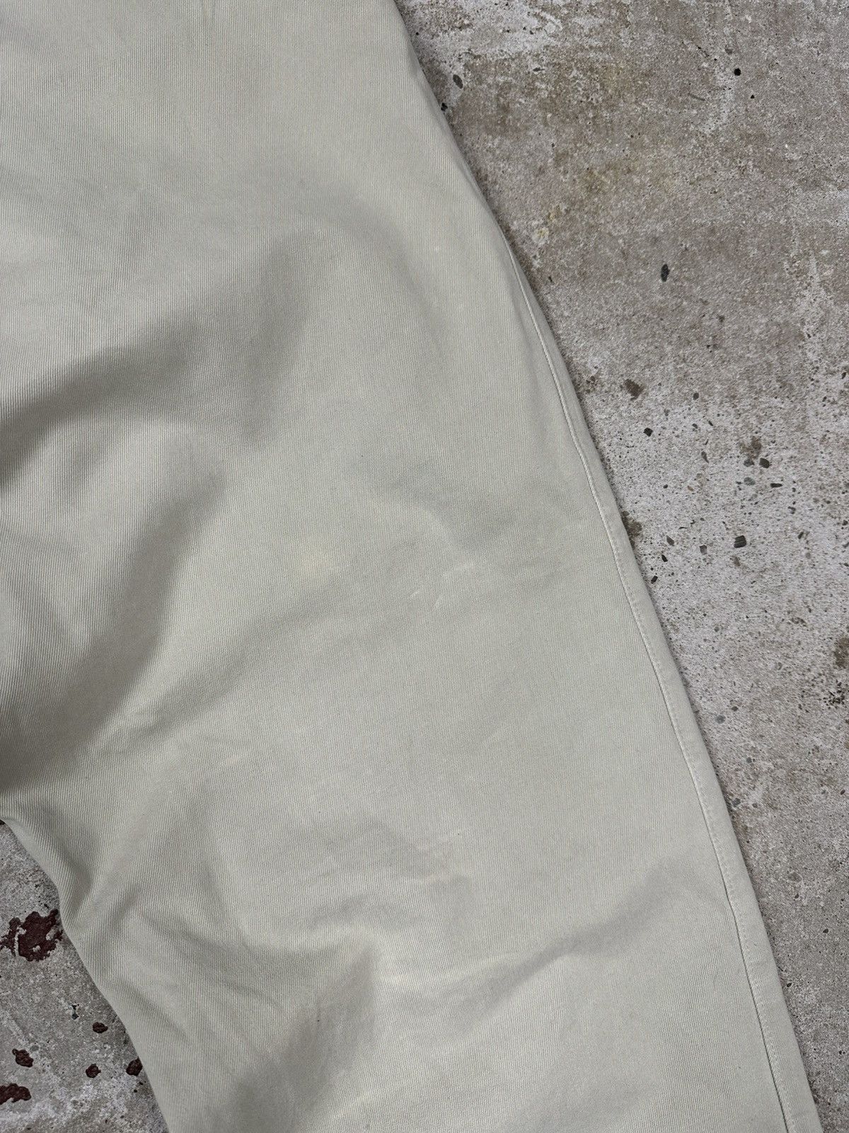 Boneville Vintage 90s Boneville Massimo Osti Wide Pleated Baggy Chino Size US 31 - 16 Thumbnail