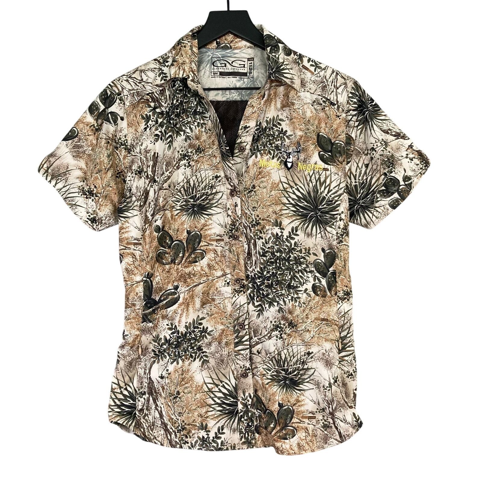 Other GameGuard Men's Camouflage Button-Up Shirt Size S Size US S / EU 44-46 / 1 - 1 Thumbnail