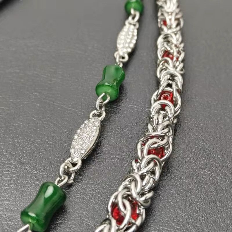 Designer Multilayer Keel Clamp Beads Waist Chain Size ONE SIZE - 7 Thumbnail