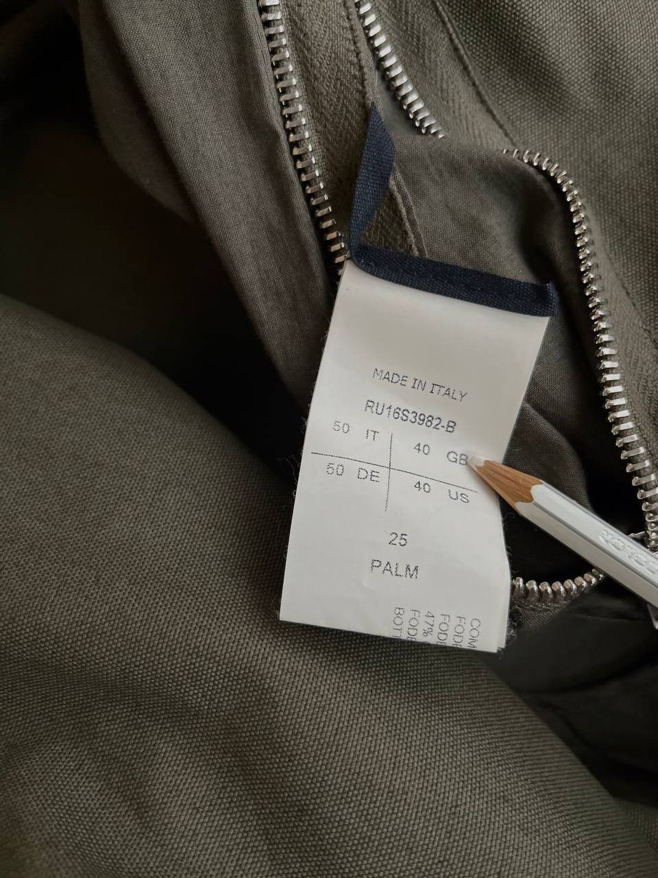 Rick Owens Military Rick Owens jacket ss16 mastodon Size US M / EU 48-50 / 2 - 11 Thumbnail