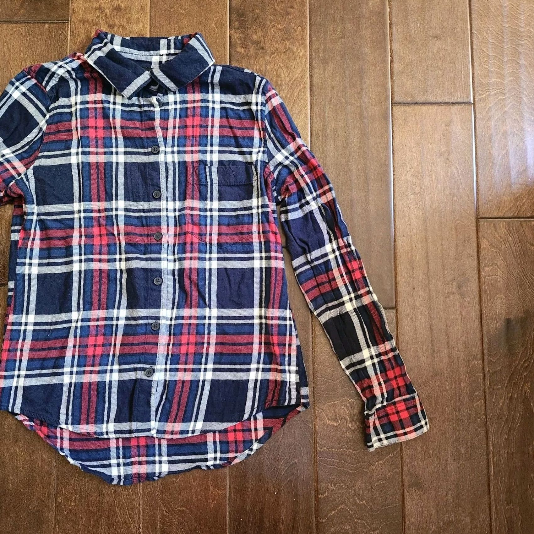Joe Boxer Joe Boxer Men's Plaid Flannel Button Shirt - Size S - Multicolor, Long Sleeve, Casual, 90s Theme, Regular Fit, Machine Washable Size US S / EU 44-46 / 1 - 5 Thumbnail