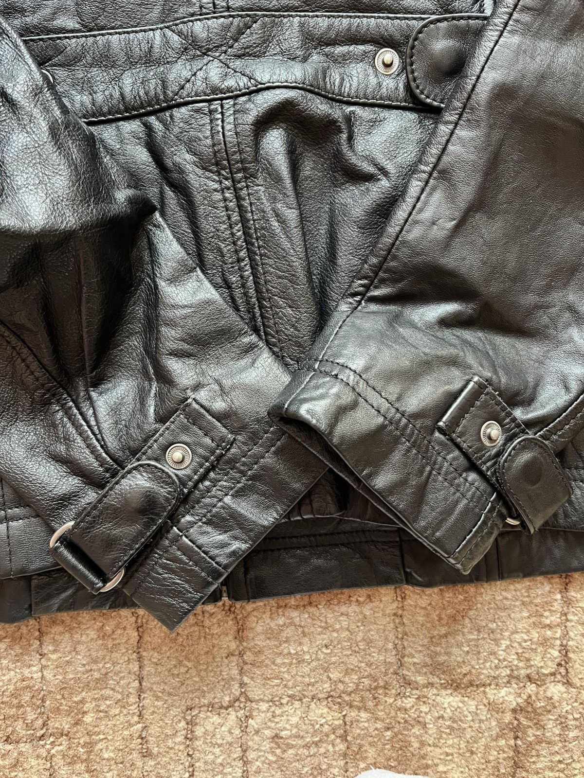BMW Vintage Bmw Motorrad Leather F1 Racing Jacket 90's Size S / US 4 / IT 40 - 8 Thumbnail