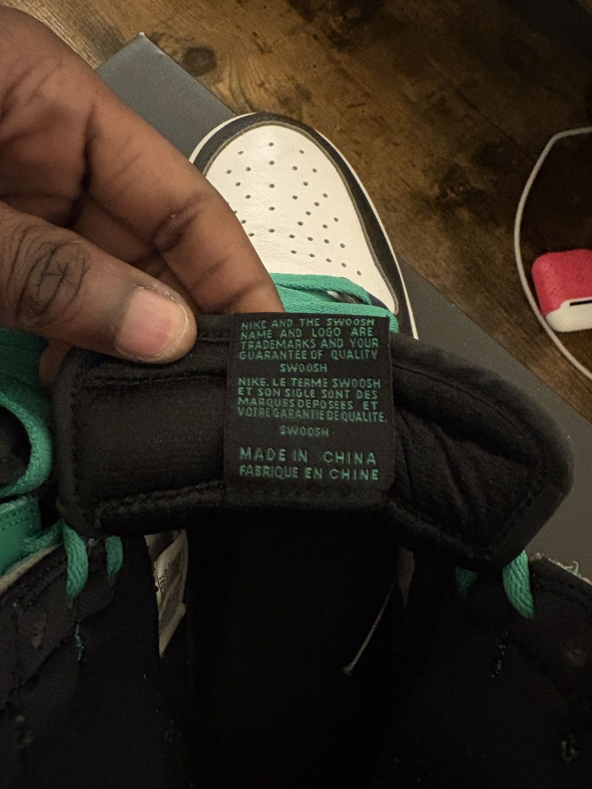 Jordan Brand Jordan 1 lucky green Size US 10.5 / EU 43-44 - 7 Thumbnail