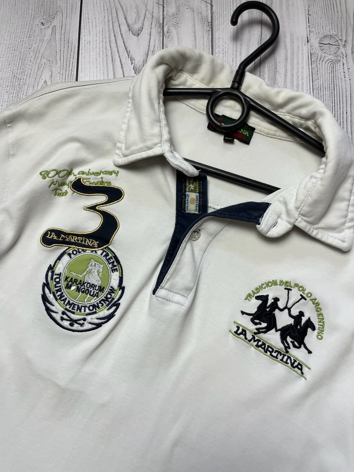 Vintage Vintage L A Martina rugby jersey rare logo size XXL Size US XXL / EU 58 / 5 - 2 Thumbnail
