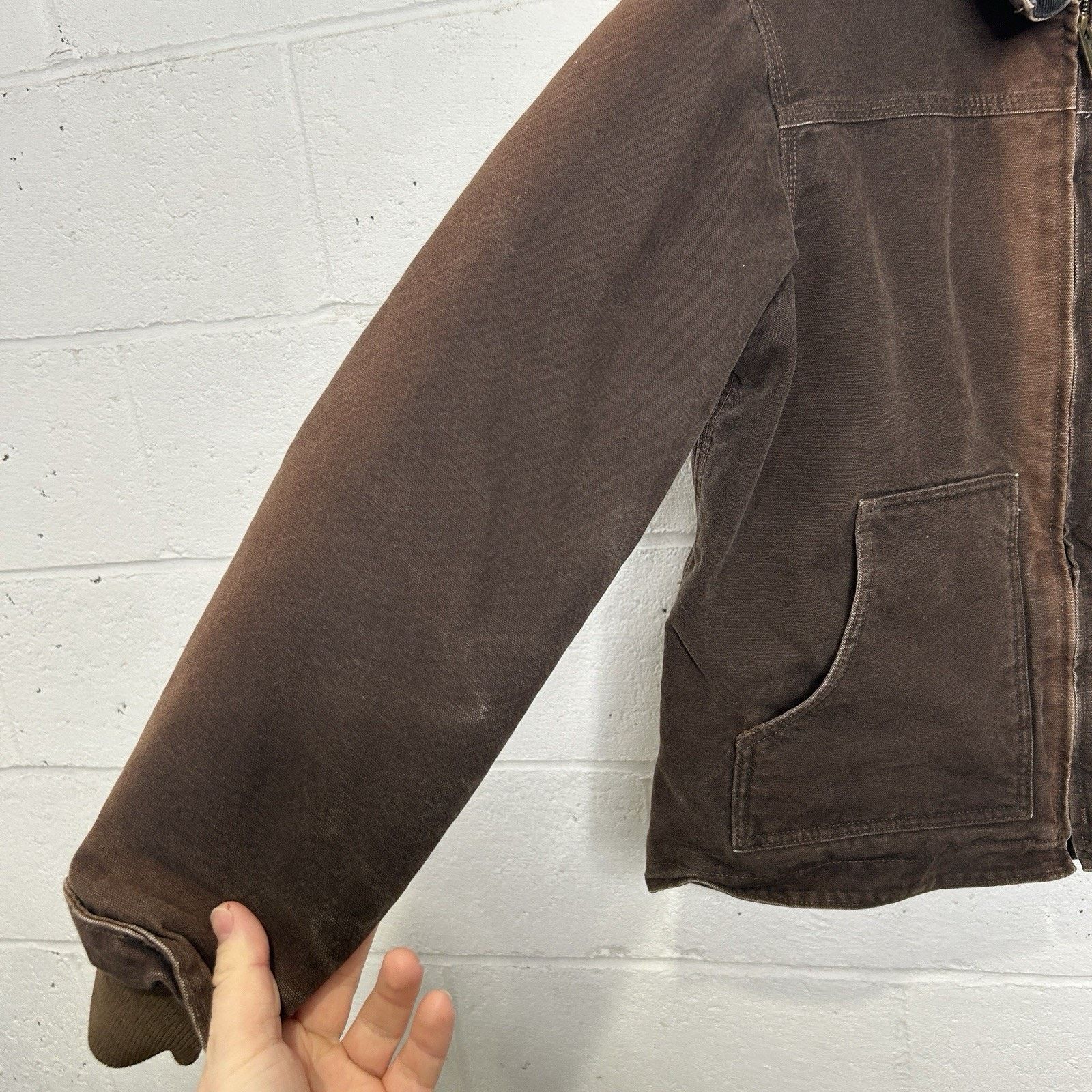 Carhartt Vintage Carhartt Sherpa-Lined Ridge Coat “Dark Brown” WC061 Size S / US 4 / IT 40 - 6 Thumbnail