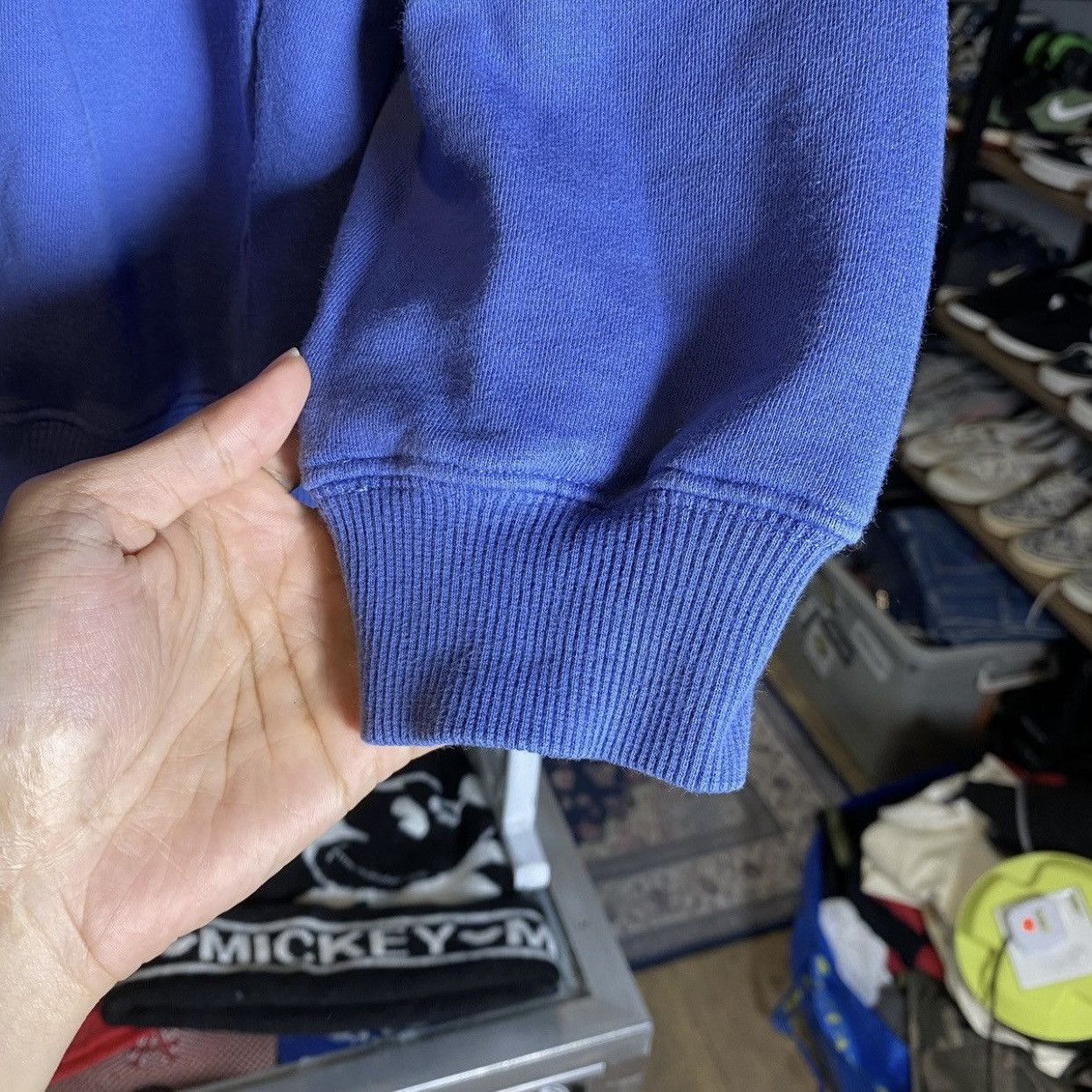 Gianni Valentino OG Gianni Valentino Blue Crewneck Sweatshirts Size US L / EU 52-54 / 3 - 6 Thumbnail