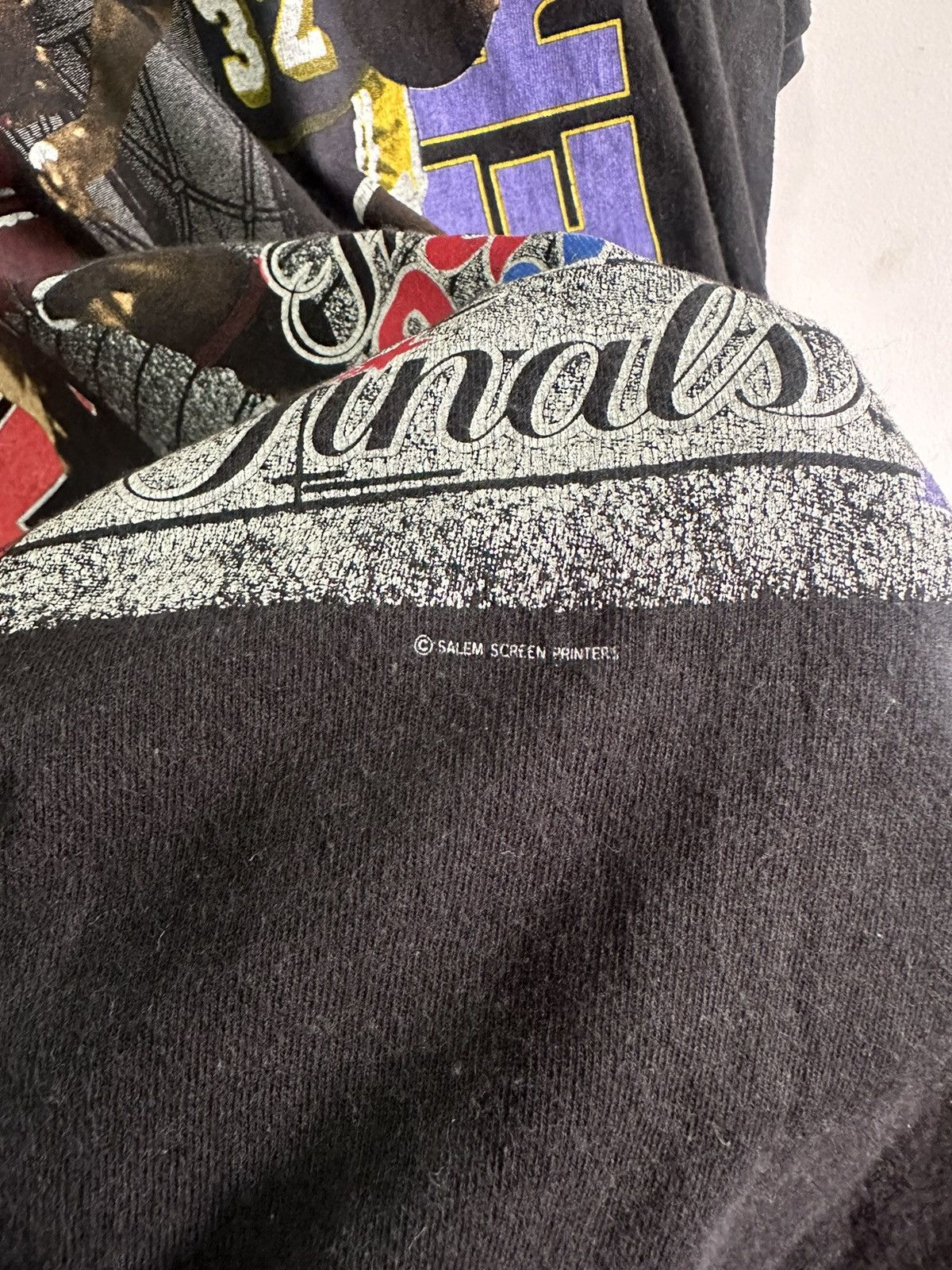 NBA Vintage 90’s NBA Finals Chicago Bulls Vs Lakers Rare USA Size US L / EU 52-54 / 3 - 6 Thumbnail