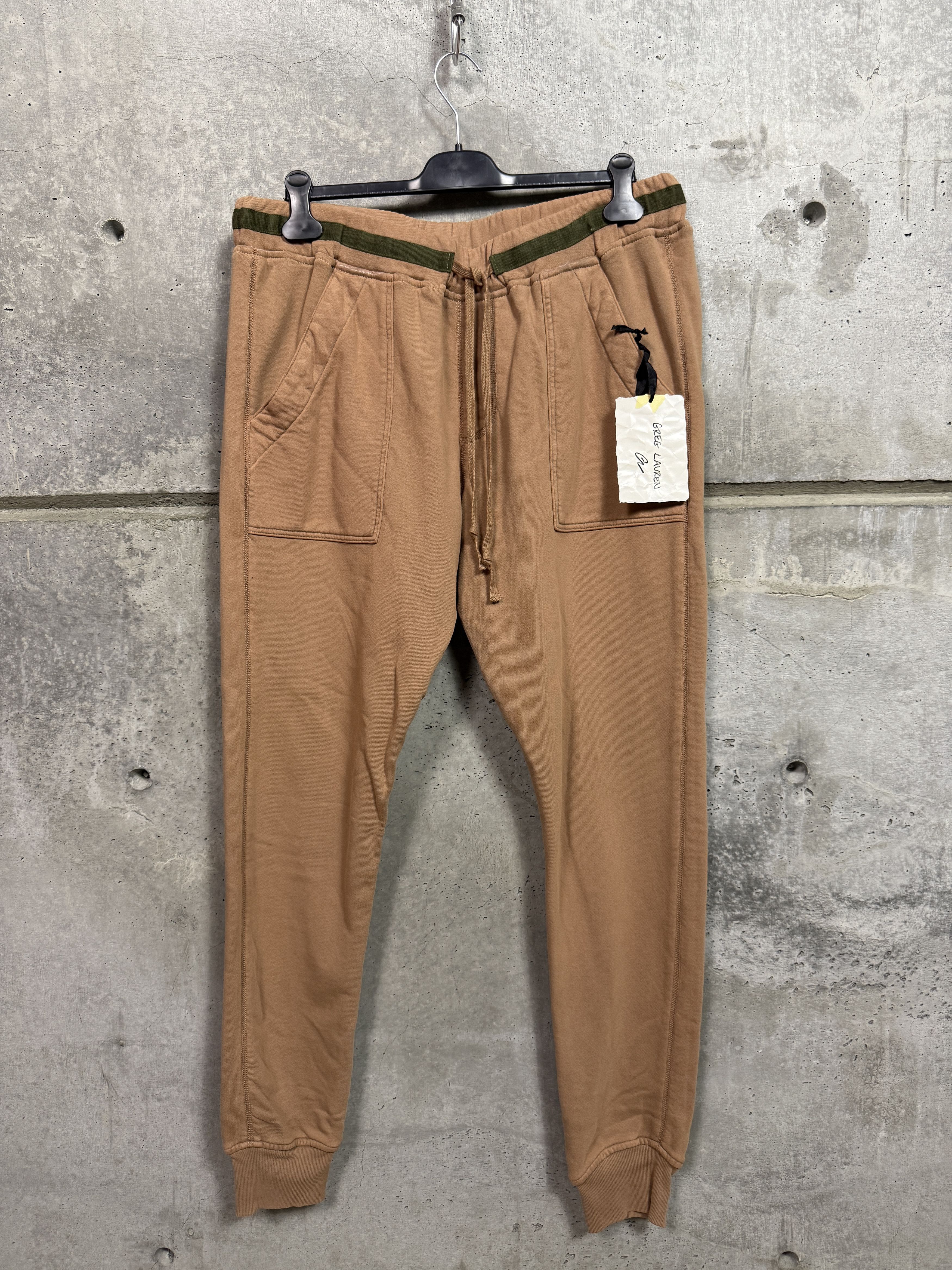 Greg Lauren $1250 Greg Lauren Coco Basic Cotton "Cargo" Sweatpants Size US 36 / EU 52 - 6 Thumbnail
