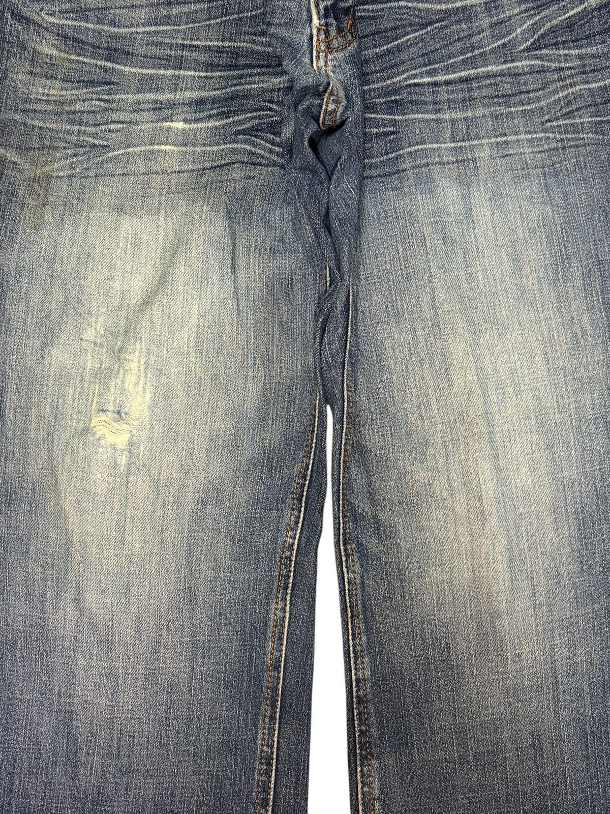 Nicole Club Vintage Seduction de Nicole Distressed Bootcut Jeans Size 29" - 3 Thumbnail