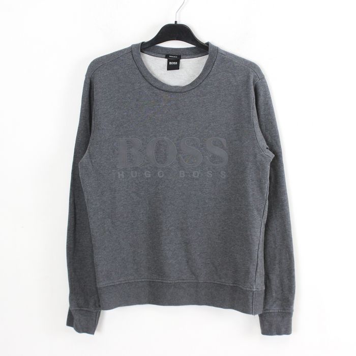 Hugo boss grey sweater sale