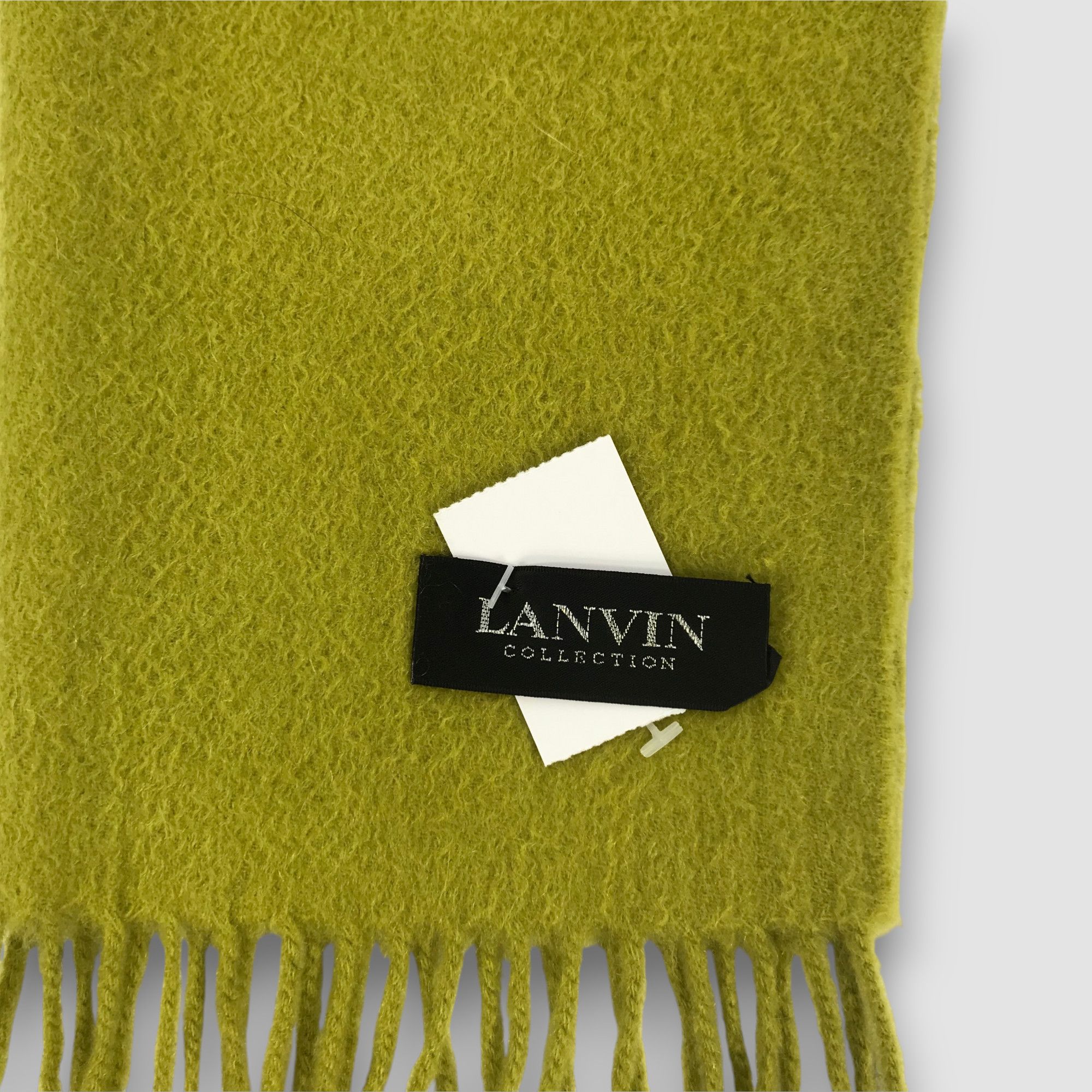Lanvin Vintage Lanvin Scarf Wool Cashmere Scarves Size ONE SIZE - 4 Thumbnail