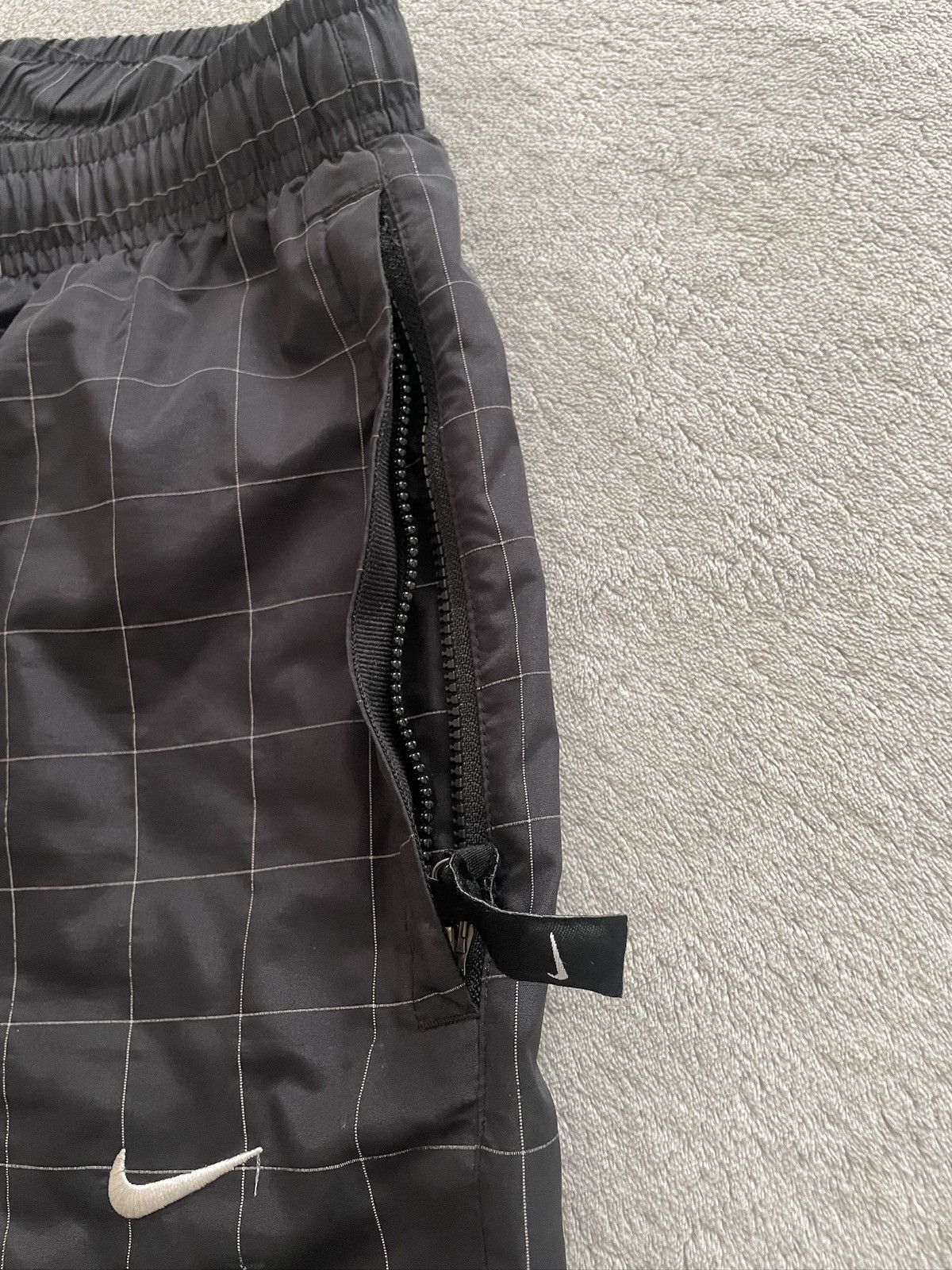 Nike NikeLAB REFLECTIVE BLACK TRACK PANTS Size US 29 - 5 Thumbnail