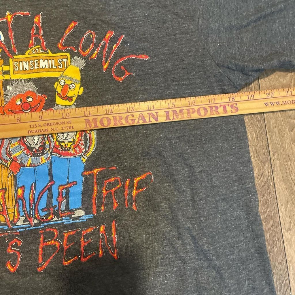 Ripple Junction Grateful Dead Sesame Street "What a long trip" vtg size M Size US M / EU 48-50 / 2 - 4 Thumbnail