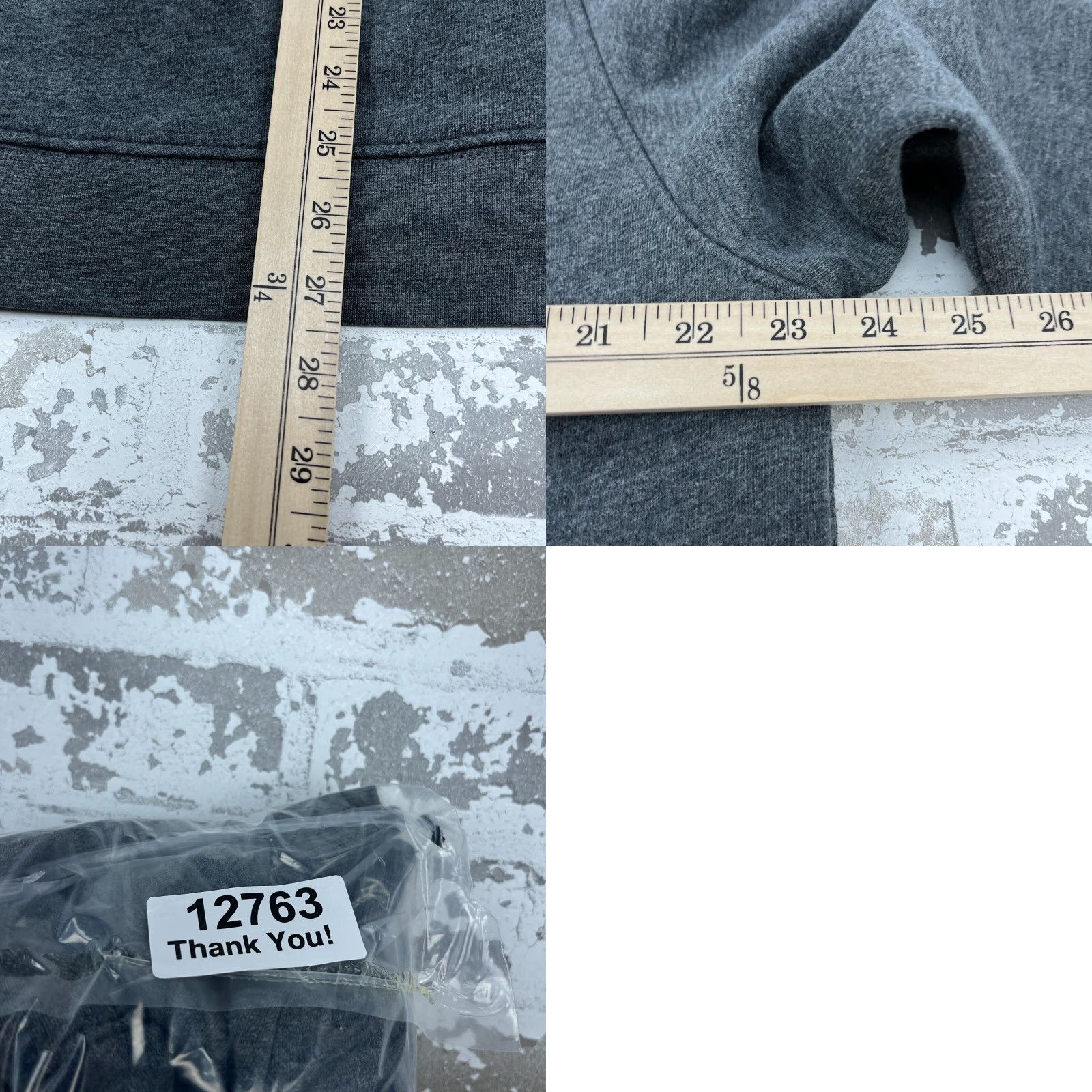 Nike VINTAGE Nike Hoodie Men XL Gray Yellow Sweatshirt Y2K 2000s Silver Tag Size US XL / EU 56 / 4 - 8 Thumbnail