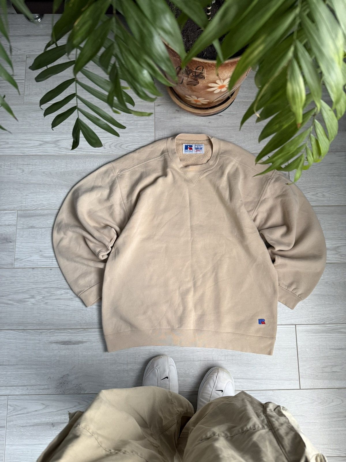 Russell Athletic × Vintage Vintage Russell Athletic sweatshirt 90’s Size US L / EU 52-54 / 3 - 1 Thumbnail