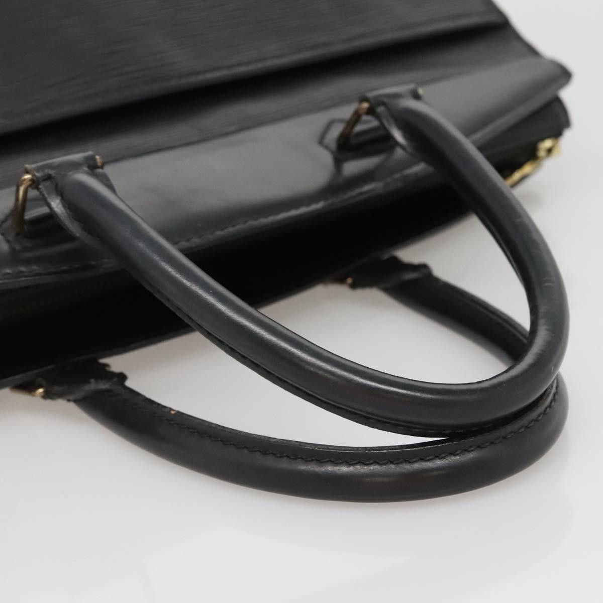 Louis Vuitton LOUIS VUITTON Epi Riviera Hand Bag Noir Black M48182 Size ONE SIZE - 7 Thumbnail