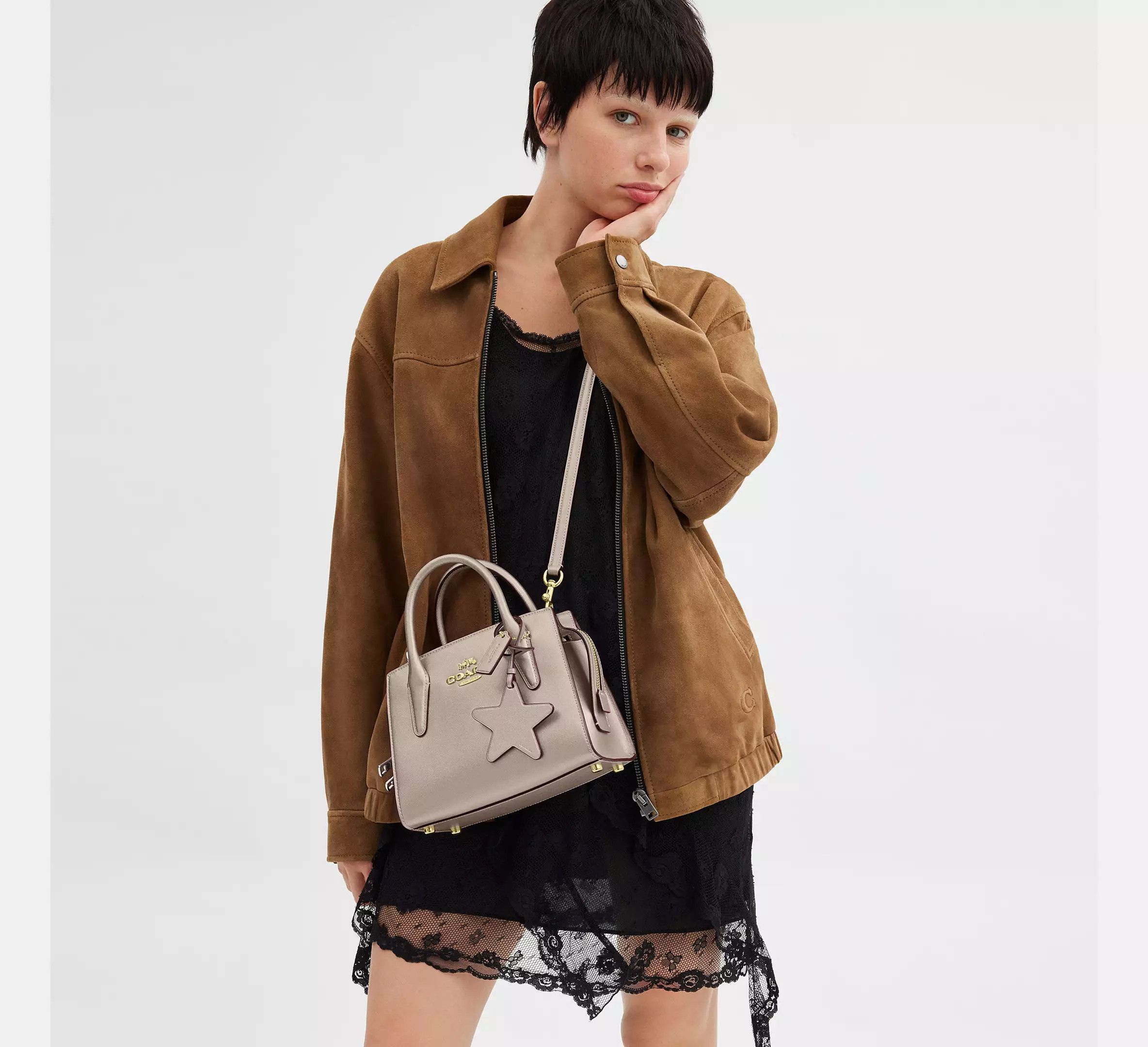 Coach Andrea Carryall Bag CW024 Size ONE SIZE - 9 Thumbnail