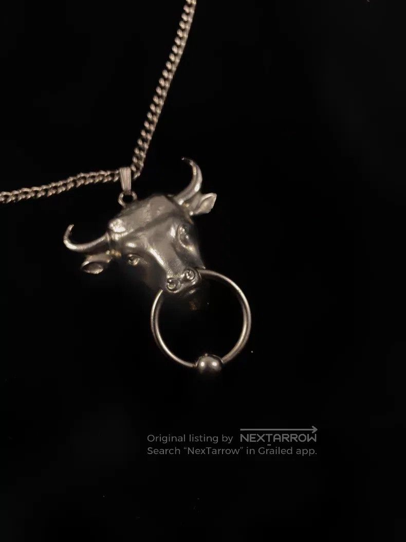 Jean Paul Gaultier jean paul gaultier Bull head necklace Size ONE SIZE - 2 Thumbnail