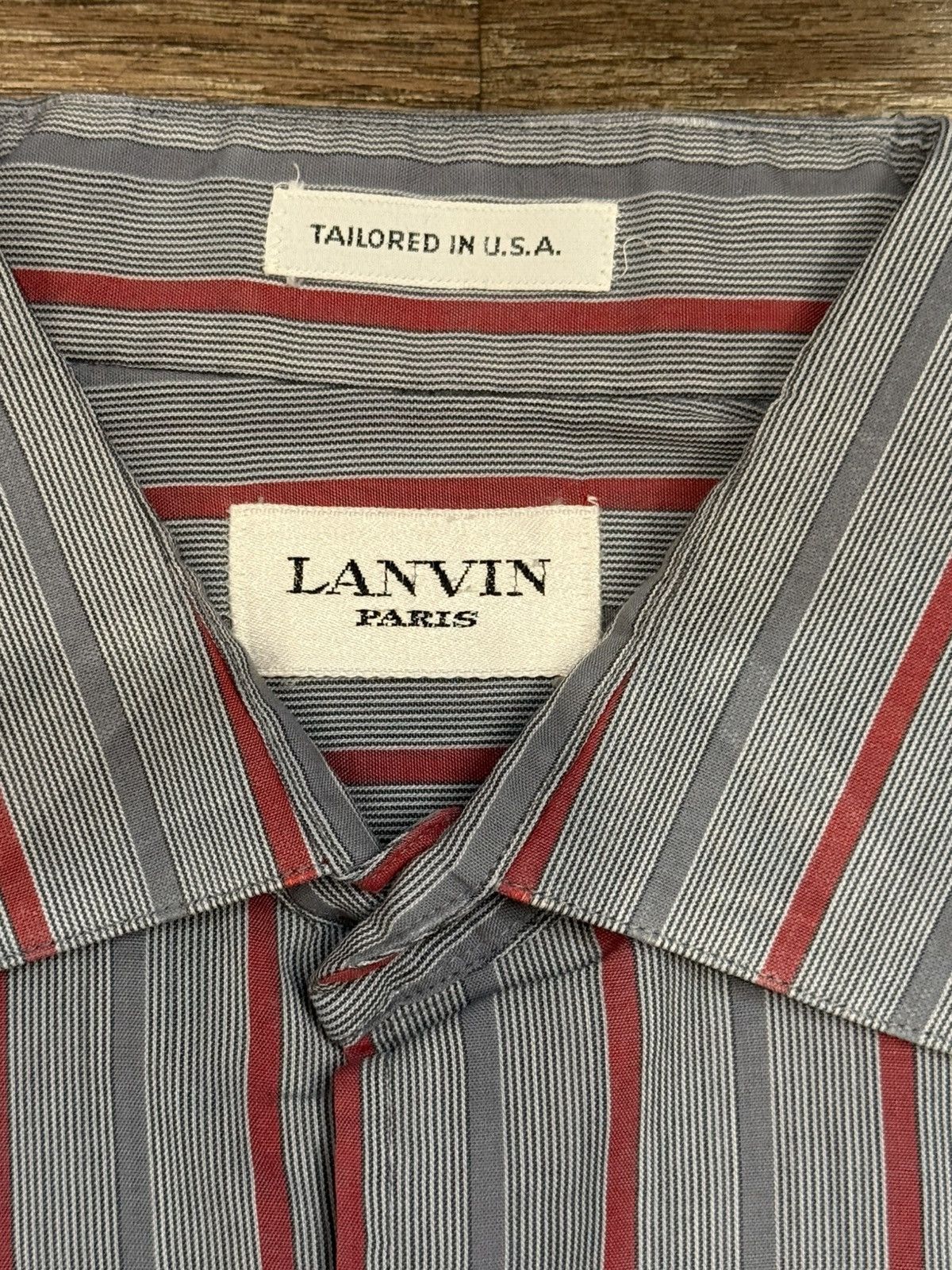 Lanvin ***FINAL DROP***RARE 90s LANVIN PARIS BUTTON UP M Size US M / EU 48-50 / 2 - 4 Thumbnail