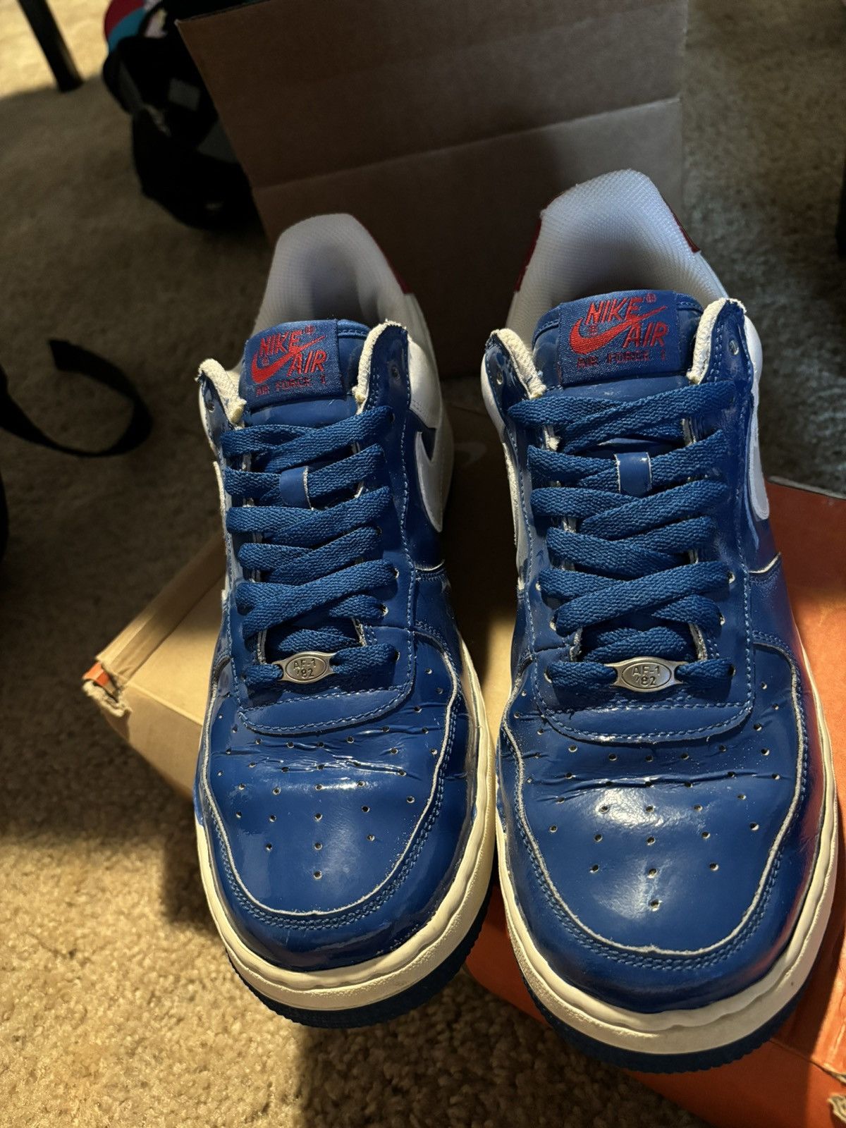 Nike Nike Air Force 1 Sheed 9.5 pistons 2006 Size US 9.5 / EU 42-43 - 4 Thumbnail