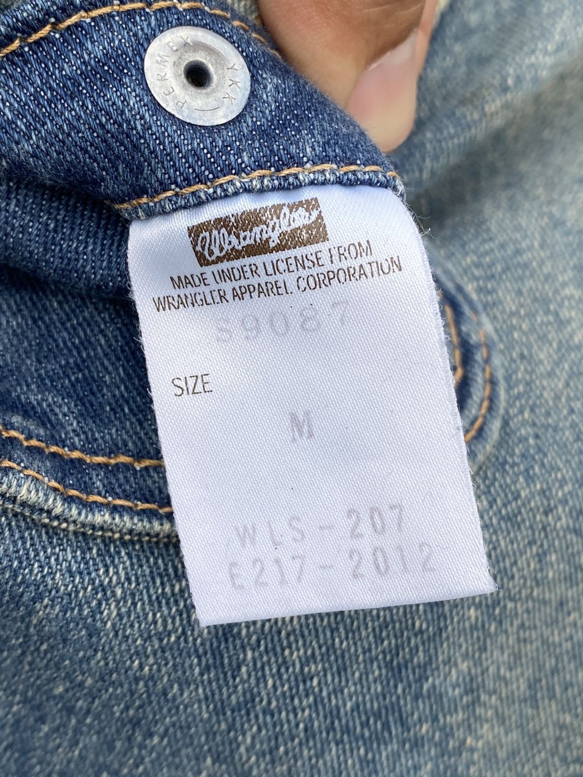NANO universe Nano Universal X Wrangler trucker jacket Size M / US 6-8 / IT 42-44 - 11 Thumbnail