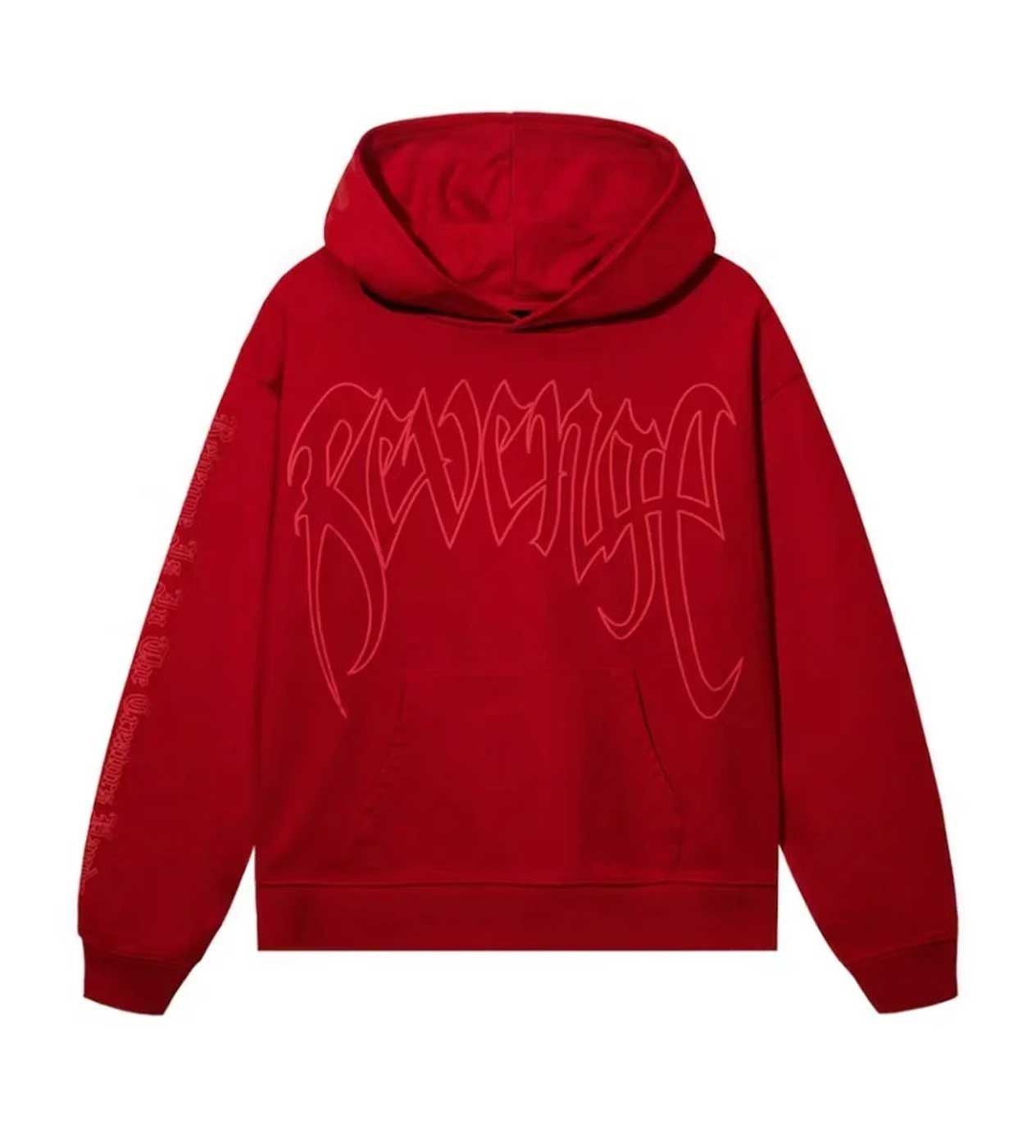 Revenge Xxxtentacion X Kill Outline Red Hoodie Size US XL / EU 56 / 4 - 1 Thumbnail