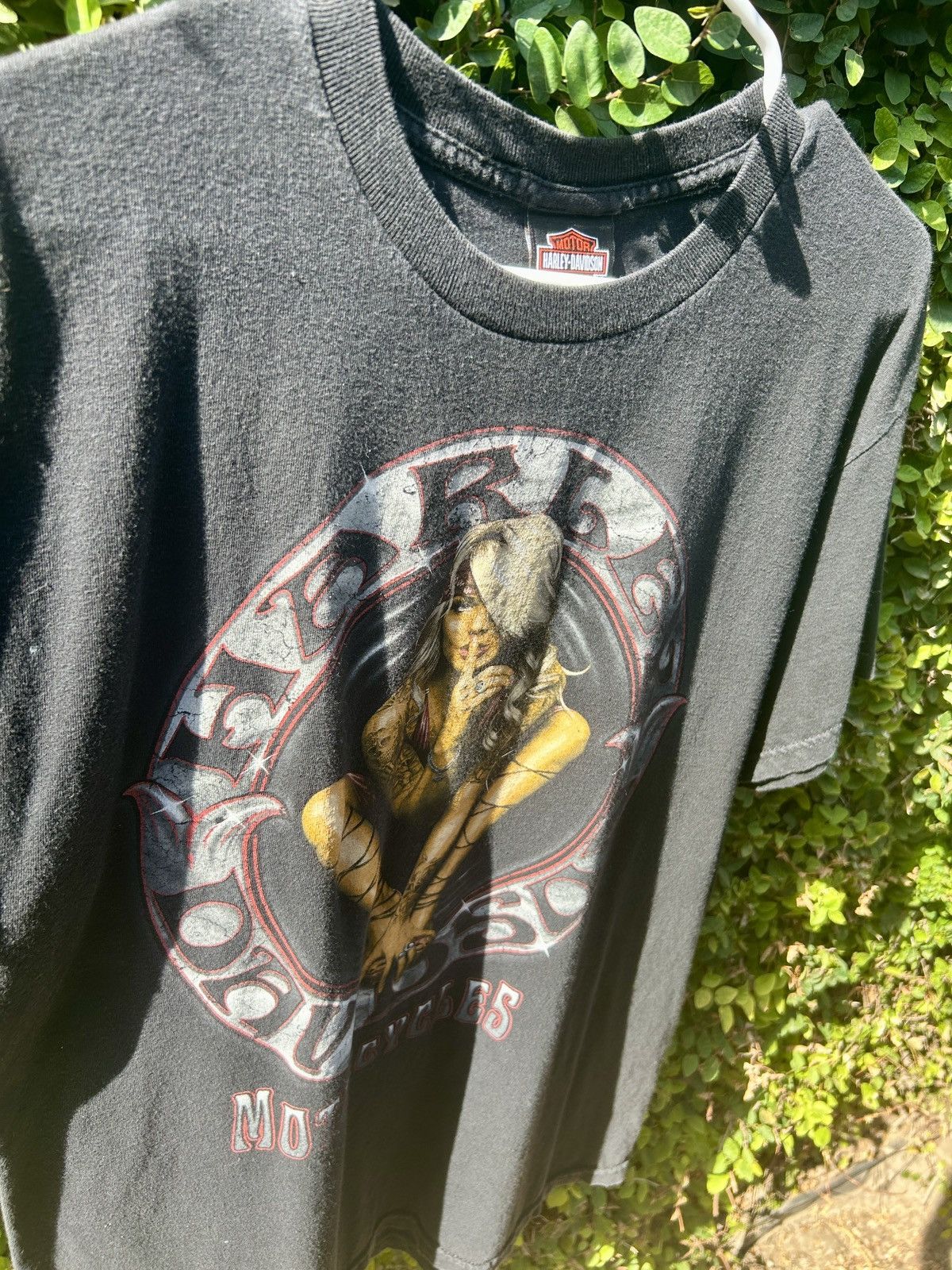 Harley Davidson Vintage Harley Davidson, all over Print Graphic Cancun Tee Size US L / EU 52-54 / 3 - 9 Thumbnail