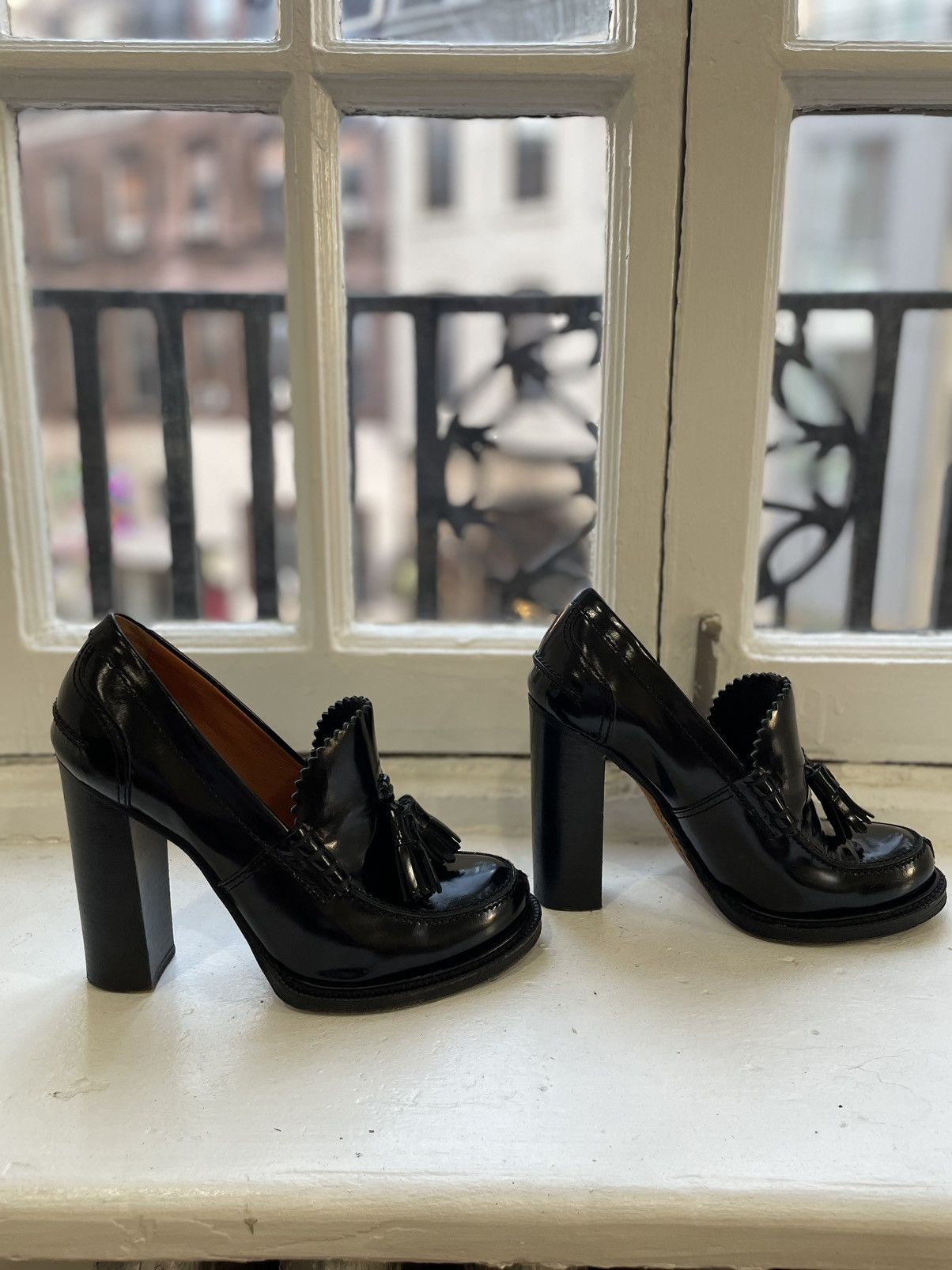 Celine × Phoebe Philo Celine Spazzolatto Tassel Loafer Pumps Size US 8.5 / IT 38.5 - 2 Thumbnail