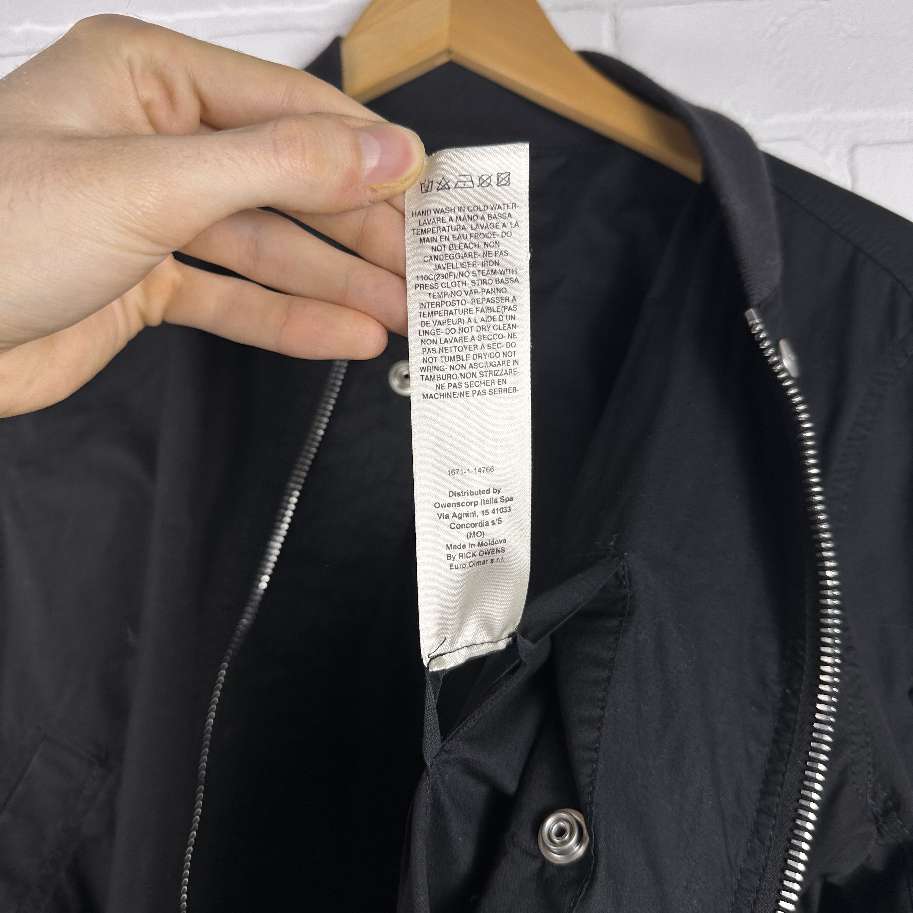 Rick Owens × Rick Owens Drkshdw Rick Owens Tecuatl Print Flight Bomber Jacket Size US S / EU 44-46 / 1 - 8 Thumbnail