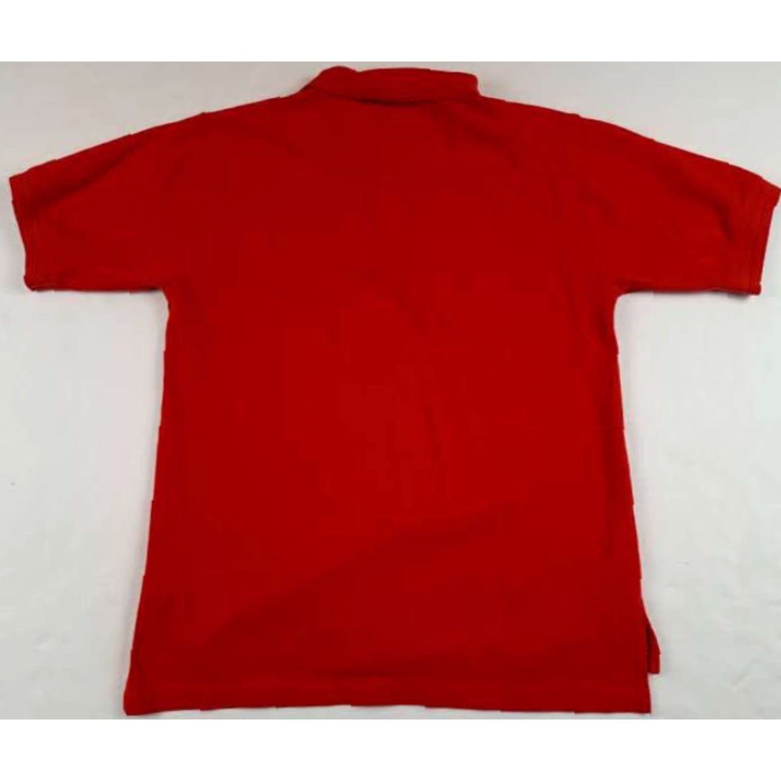 Vintage Lee Sport Ohio State Buckeyes Polo Shirt Golf 1/4 Button Short Sleeve Red Medium Mens Sports Card Knit Size US M / EU 48-50 / 2 - 4 Thumbnail