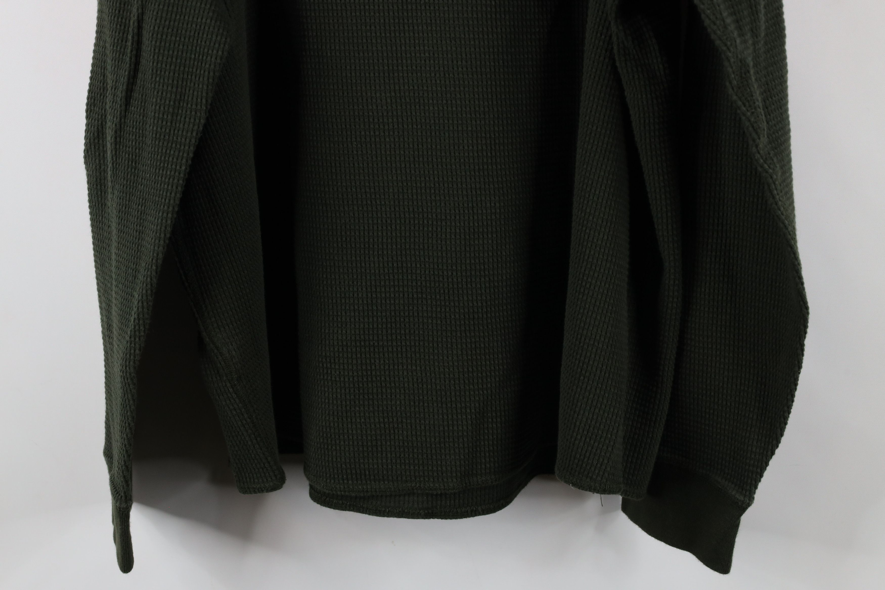 Eddie Bauer × Vintage Vintage 90s Eddie Bauer Waffle Knit Long Sleeve T-Shirt Size US L / EU 52-54 / 3 - 9 Thumbnail