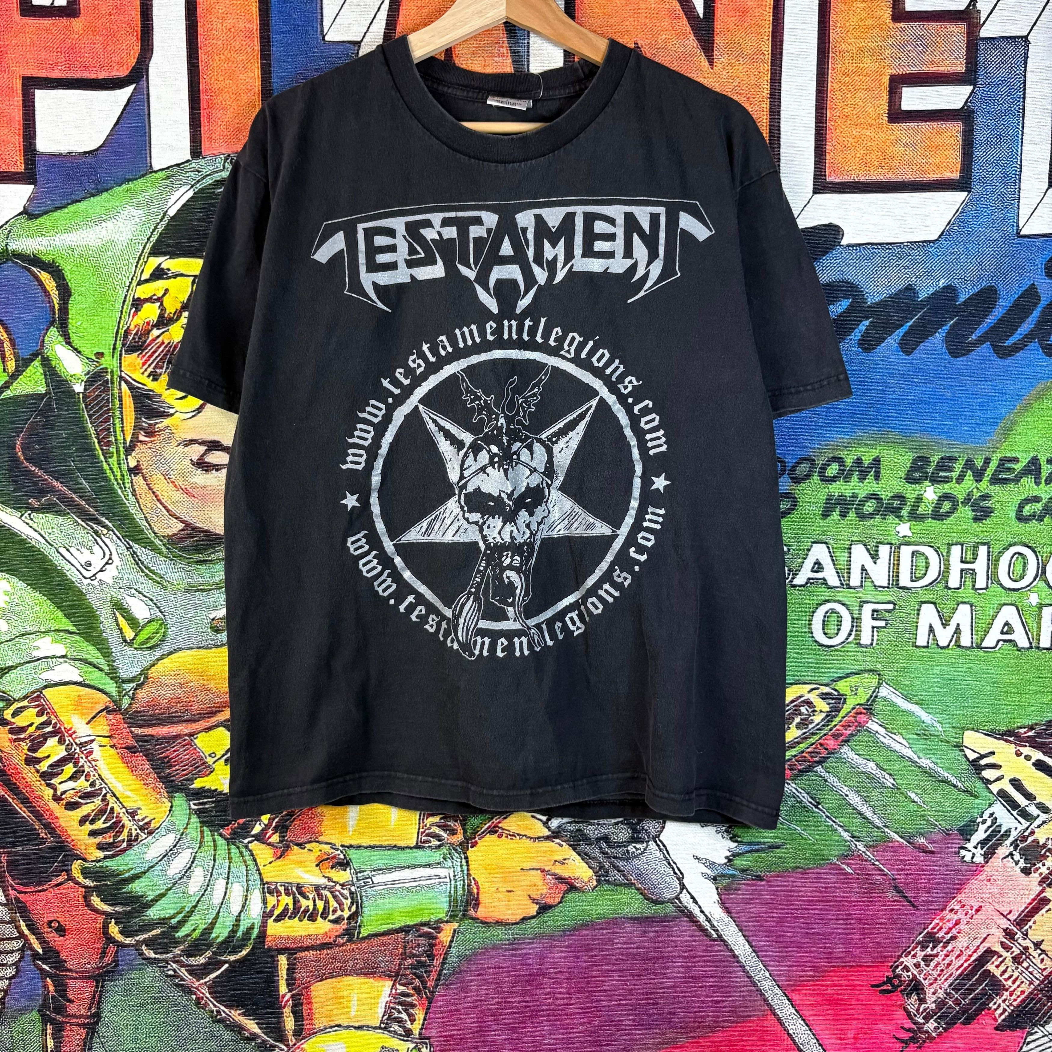 Band Tees Testament "The Gathering" Tee Size Large Size US L / EU 52-54 / 3 - 1 Thumbnail