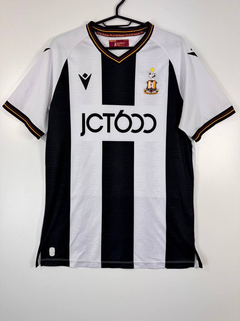 Bradford City 2022 2023 Away Shirt Macron Football Size L