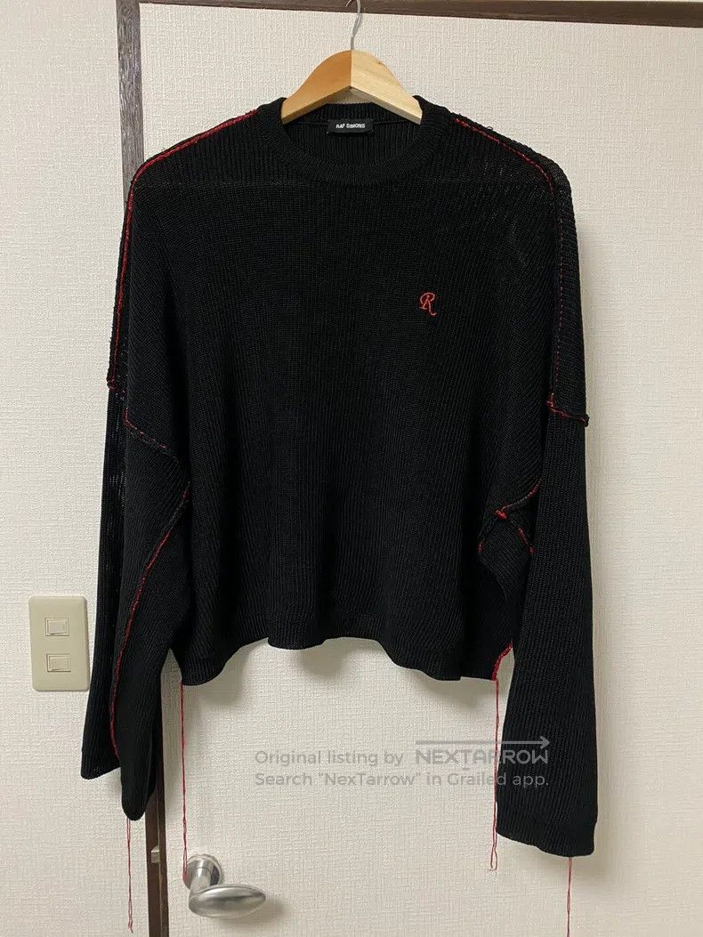Raf Simons Raf Simons Silhouette knitted sweater Size US S / EU 44-46 / 1 - 1 Thumbnail