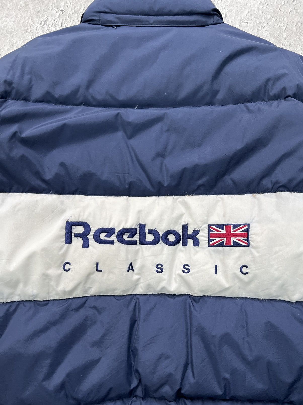 Reebok × Vintage REEBOK CLASSIC RETRO Vintage Puffer Down Jacket Size US L / EU 52-54 / 3 - 11 Thumbnail