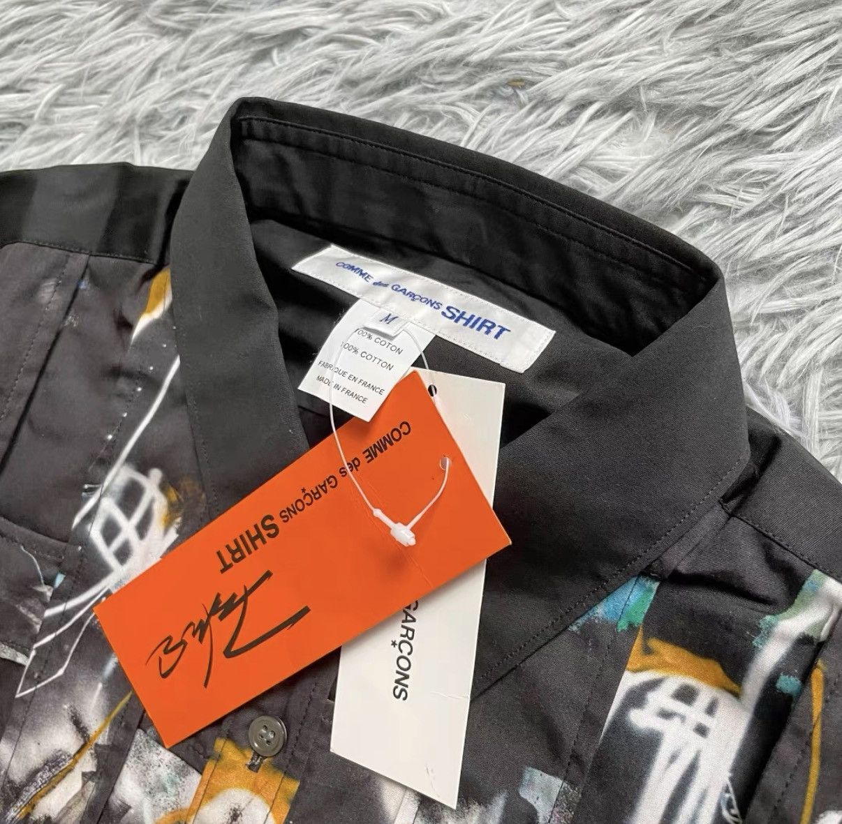 Comme des Garcons Comme des Garçons Shirt x Futura Artistic Graffiti Shirt J29 Size US M / EU 48-50 / 2 - 3 Thumbnail