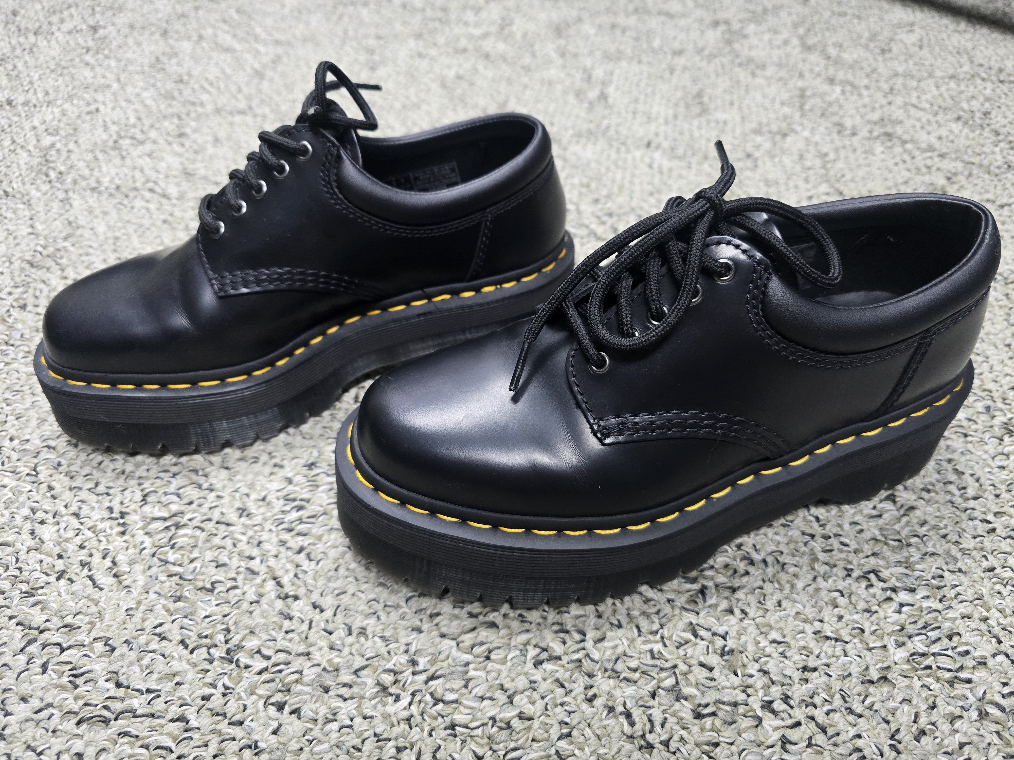 Dr. Martens Dr. Martens 8053 Quad Leather Platform Boot Size US 7 / EU 40 - 1 Thumbnail