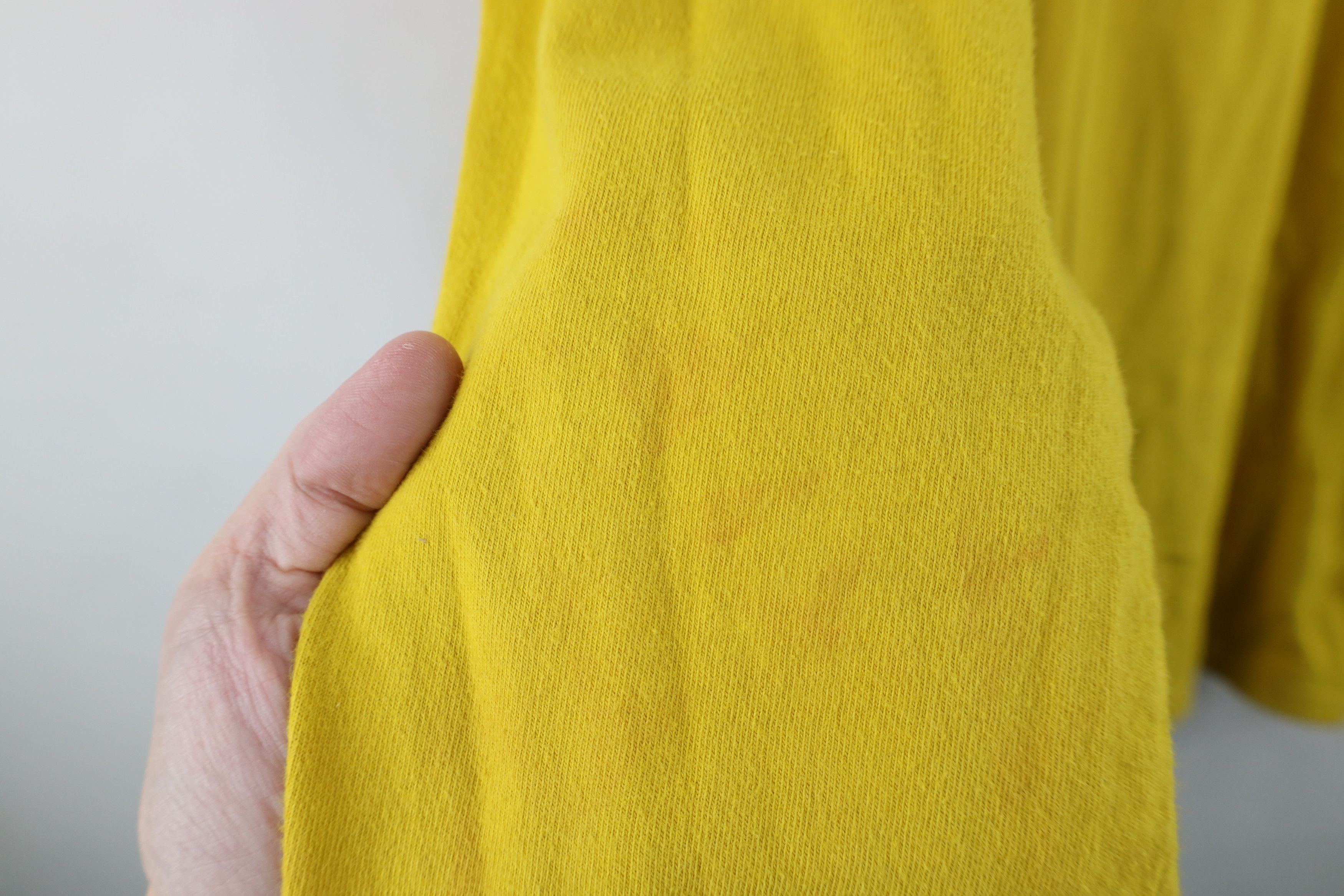 Ralph Lauren Vintage 90s Ralph Lauren Spell Long Sleeve T-Shirt Yellow Size US XL / EU 56 / 4 - 8 Thumbnail