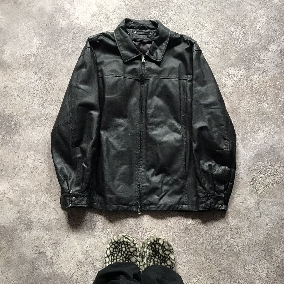 If Six Was Nine × Le Grande Bleu (L.G.B.) VINTAGE LEATHER