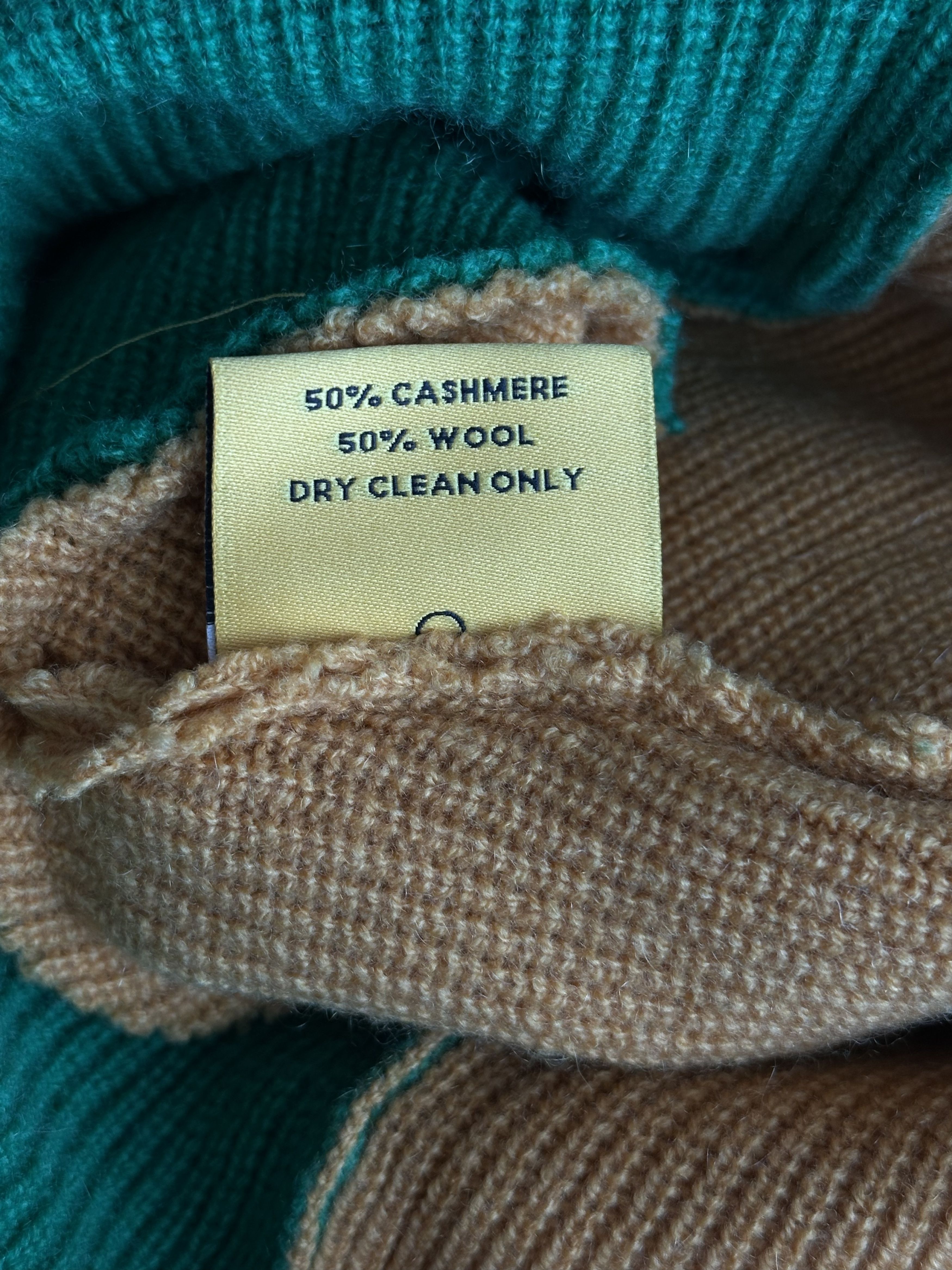 Gallery Dept. Gallery Dept Orange & Green Topanga Logo Beanie Size ONE SIZE - 4 Thumbnail
