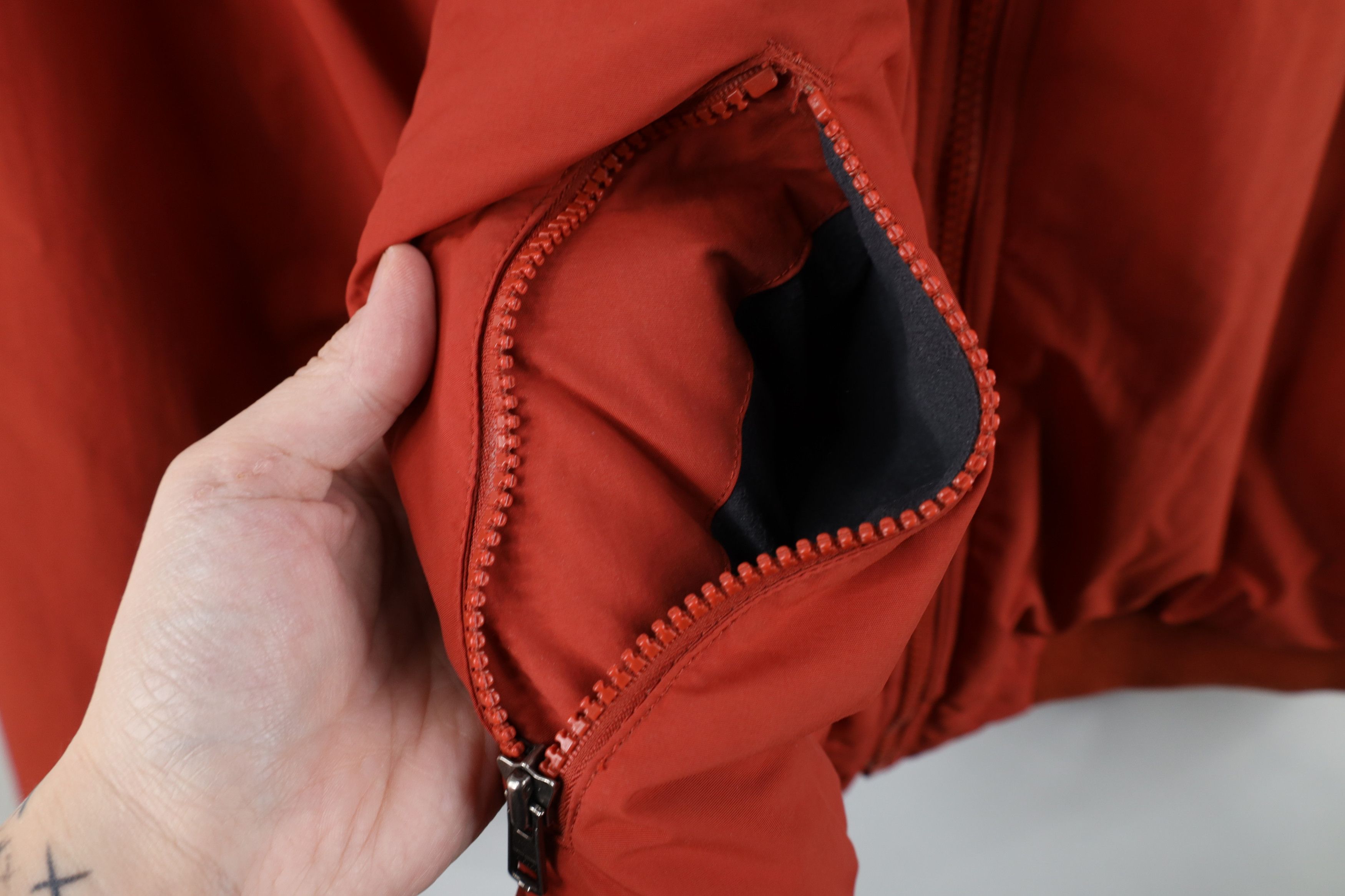 L.L. Bean Vintage LL Bean Fleece Lined Full Zip Bomber Jacket Orange Size US L / EU 52-54 / 3 - 7 Thumbnail