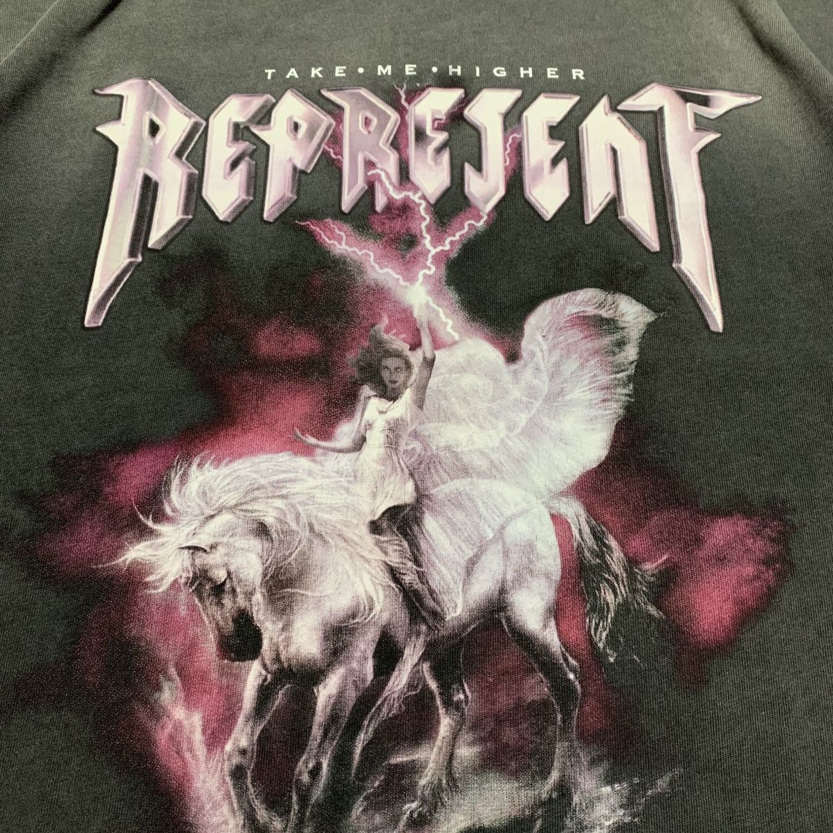 Represent Clo. Represent XS Take Me Higher Vintage Grey Tee Size US XS / EU 42 / 0 - 3 Thumbnail