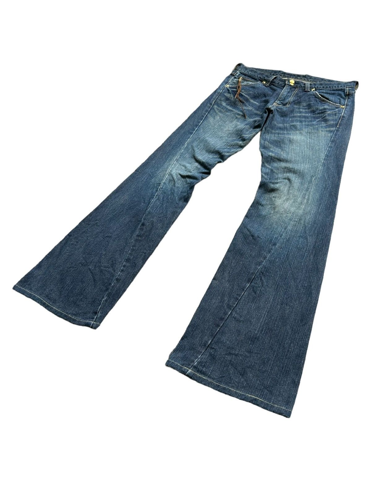 If Six Was Nine Archive Lee Japan ethnic fashion flared jean Size US 32 / EU 48 - 4 Thumbnail