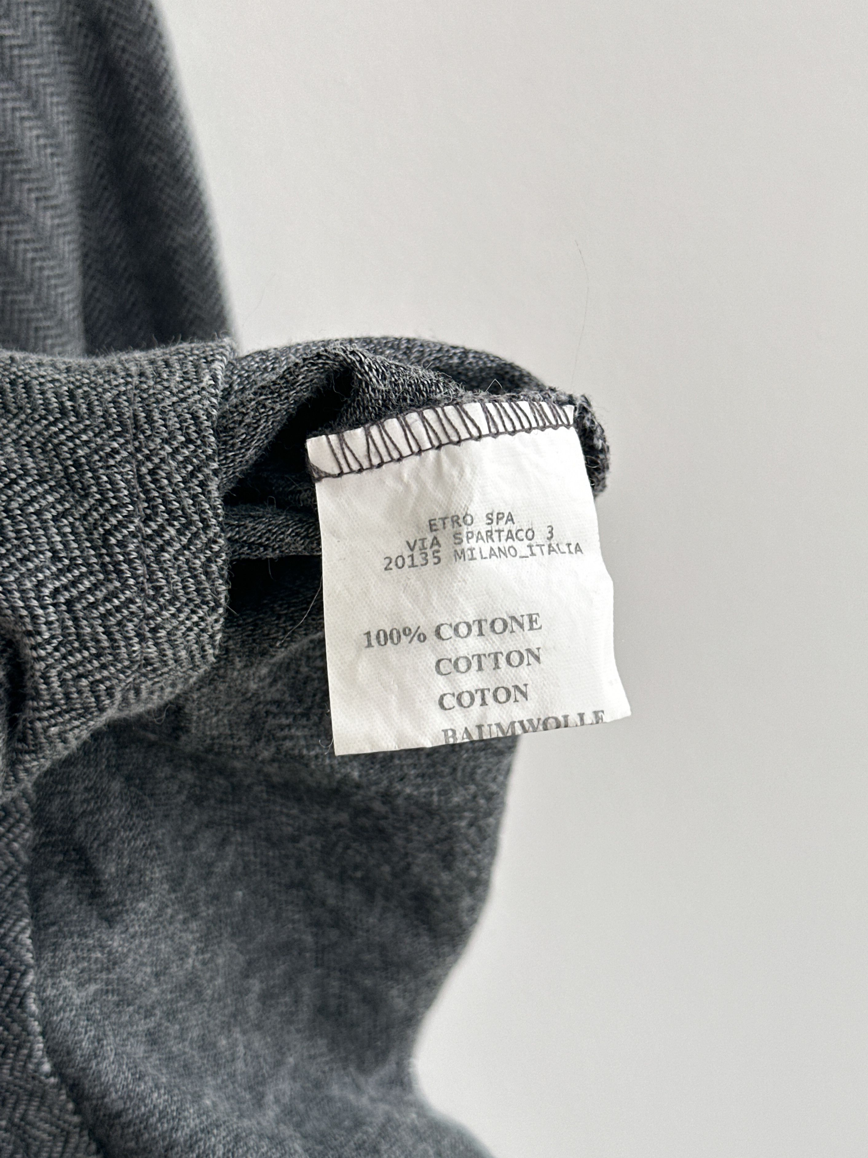Etro Etro Milano Gray Shirt Size US M / EU 48-50 / 2 - 6 Thumbnail